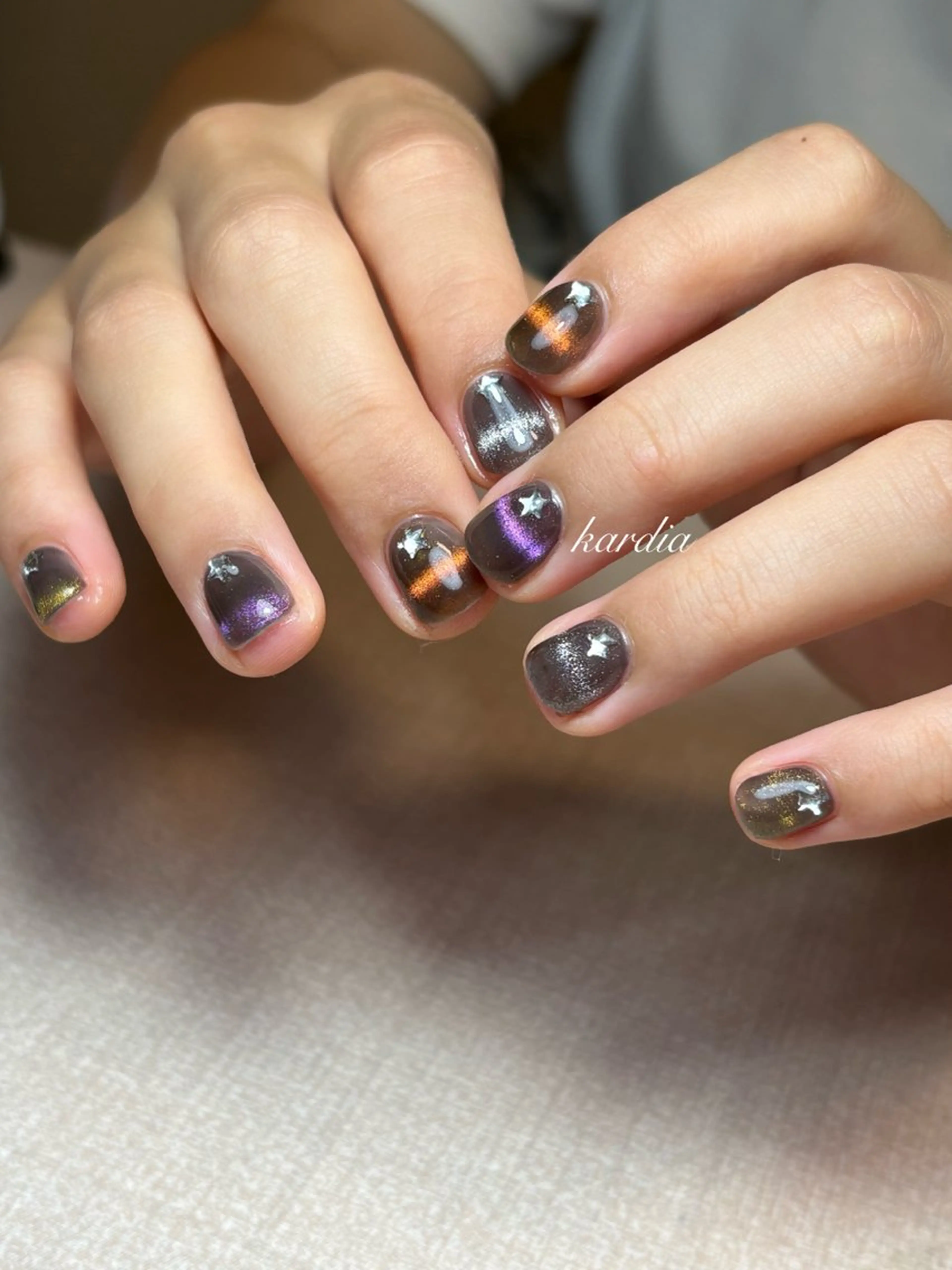 ネイル καρδιά -ｶﾙﾃﾞｨｱ-のネイルデザイン