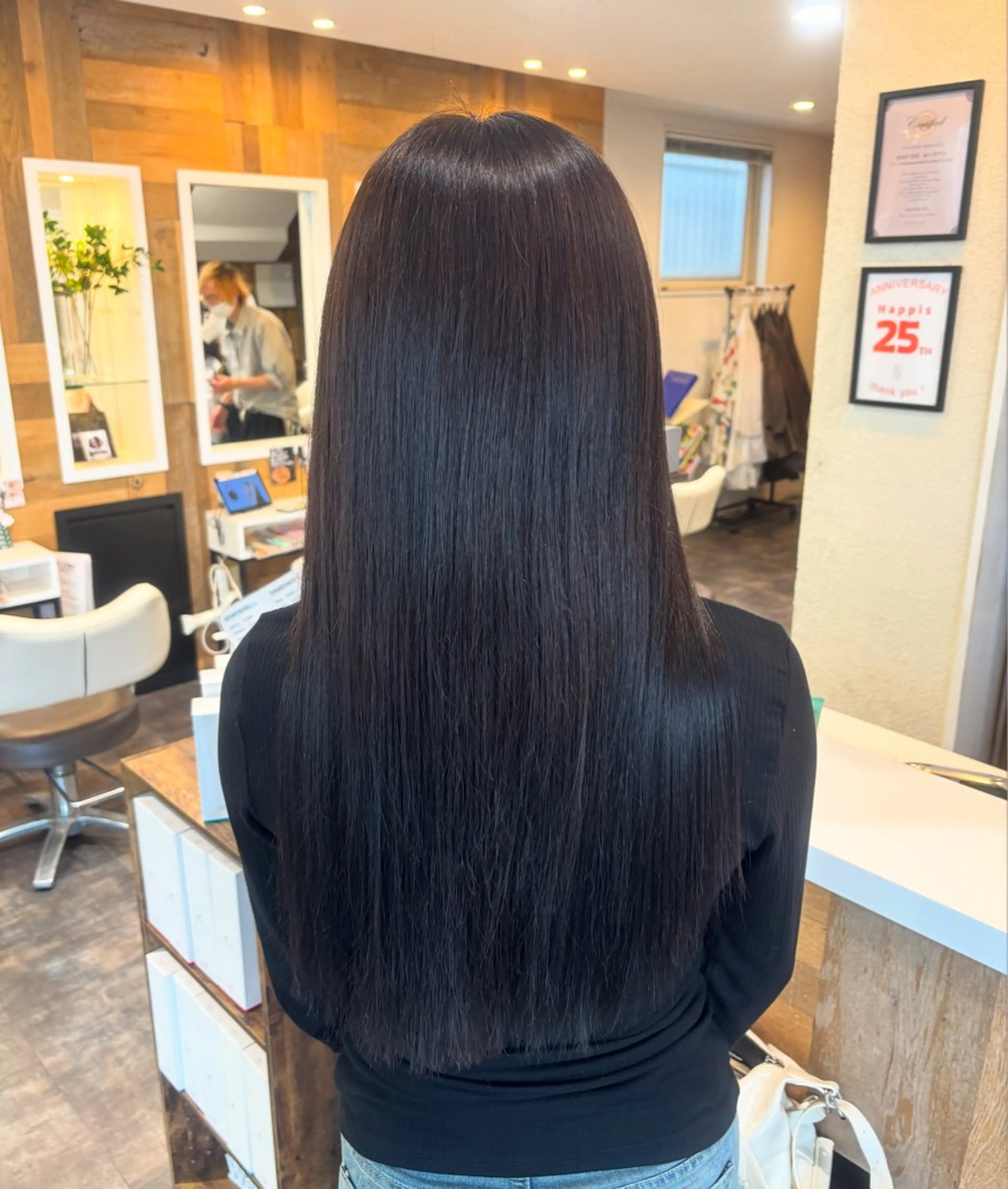 カラー 透明感カラー 藤原 梨夢のヘアスタイル