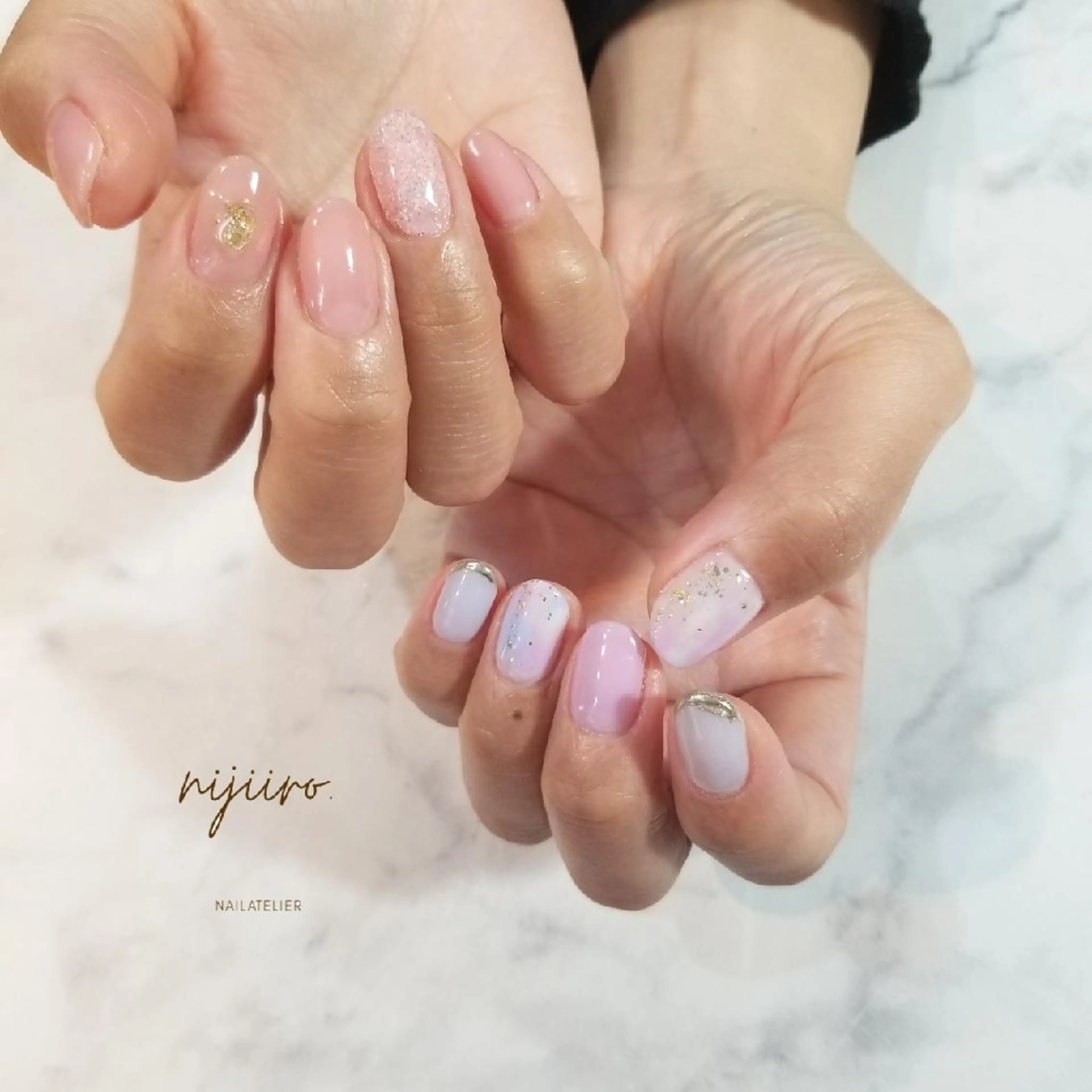 ネイル ハンドネイル nijiiro🌈 サトウのネイルデザイン