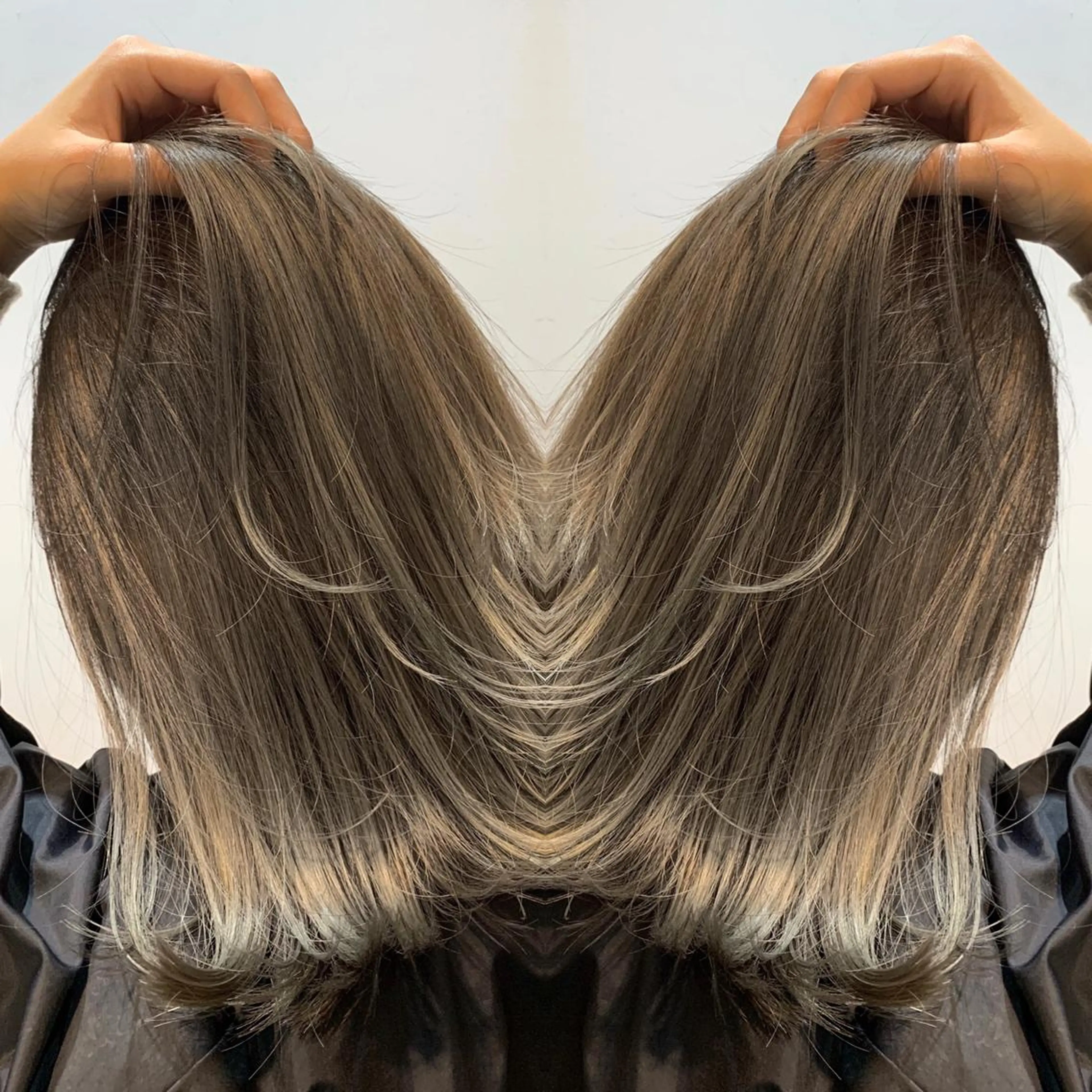 カラー ダブルカラー グラデーションカラー 心斎橋なんば 大野竜輝のヘアスタイル