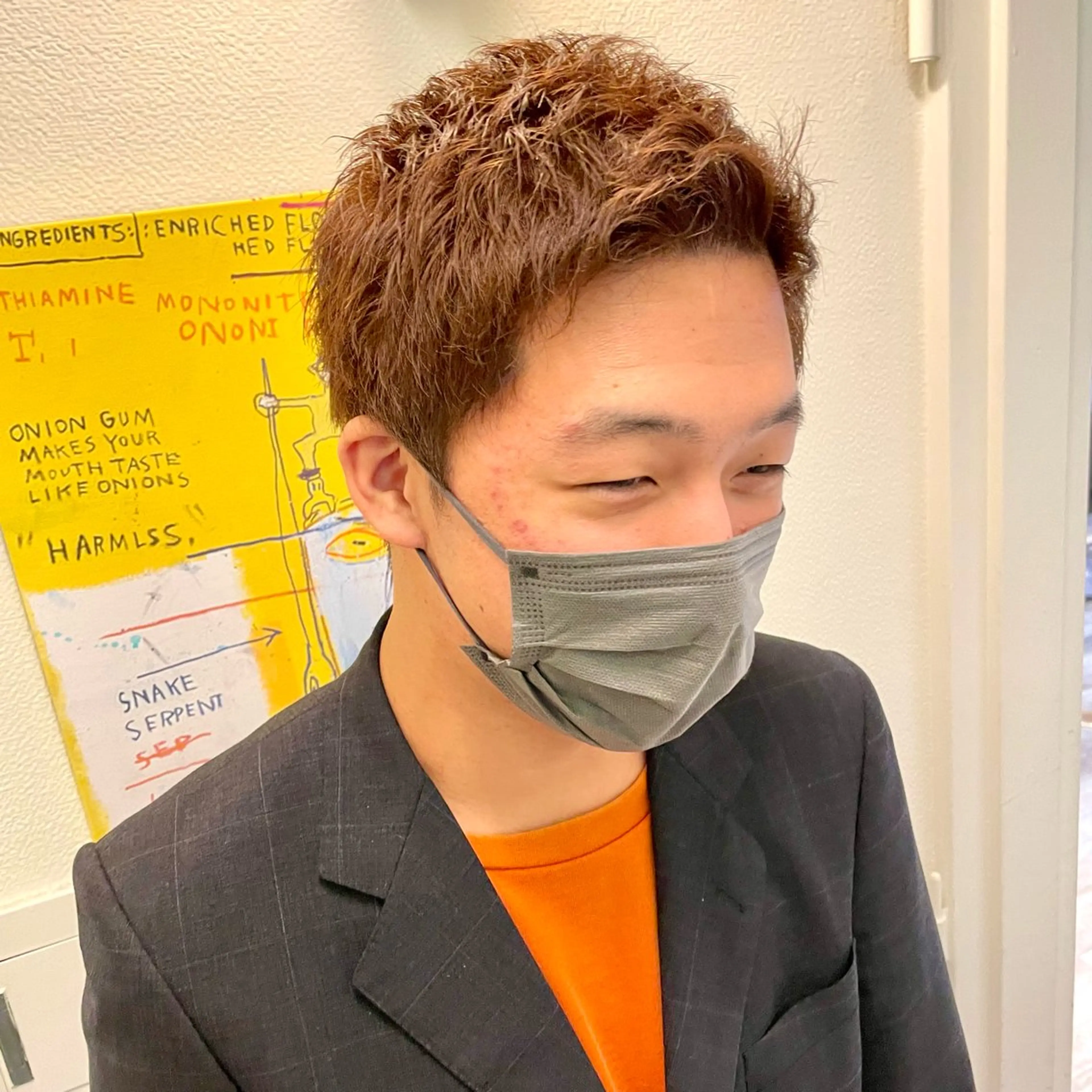 メンズ カット ヘアカラー 丸山 航輝のヘアスタイル