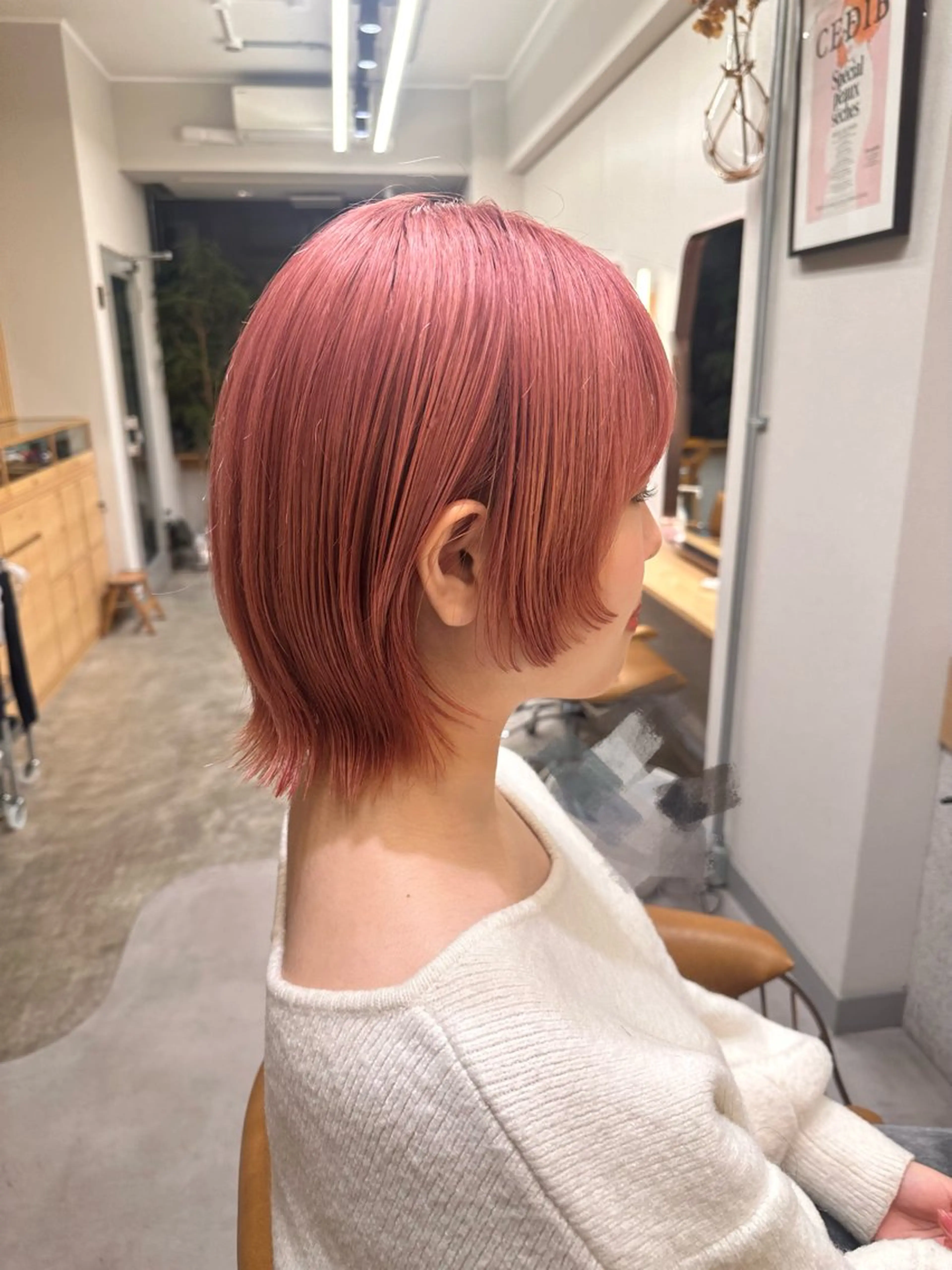 カラー 艶髪/透明感カラー ヤマダモモカのヘアスタイル