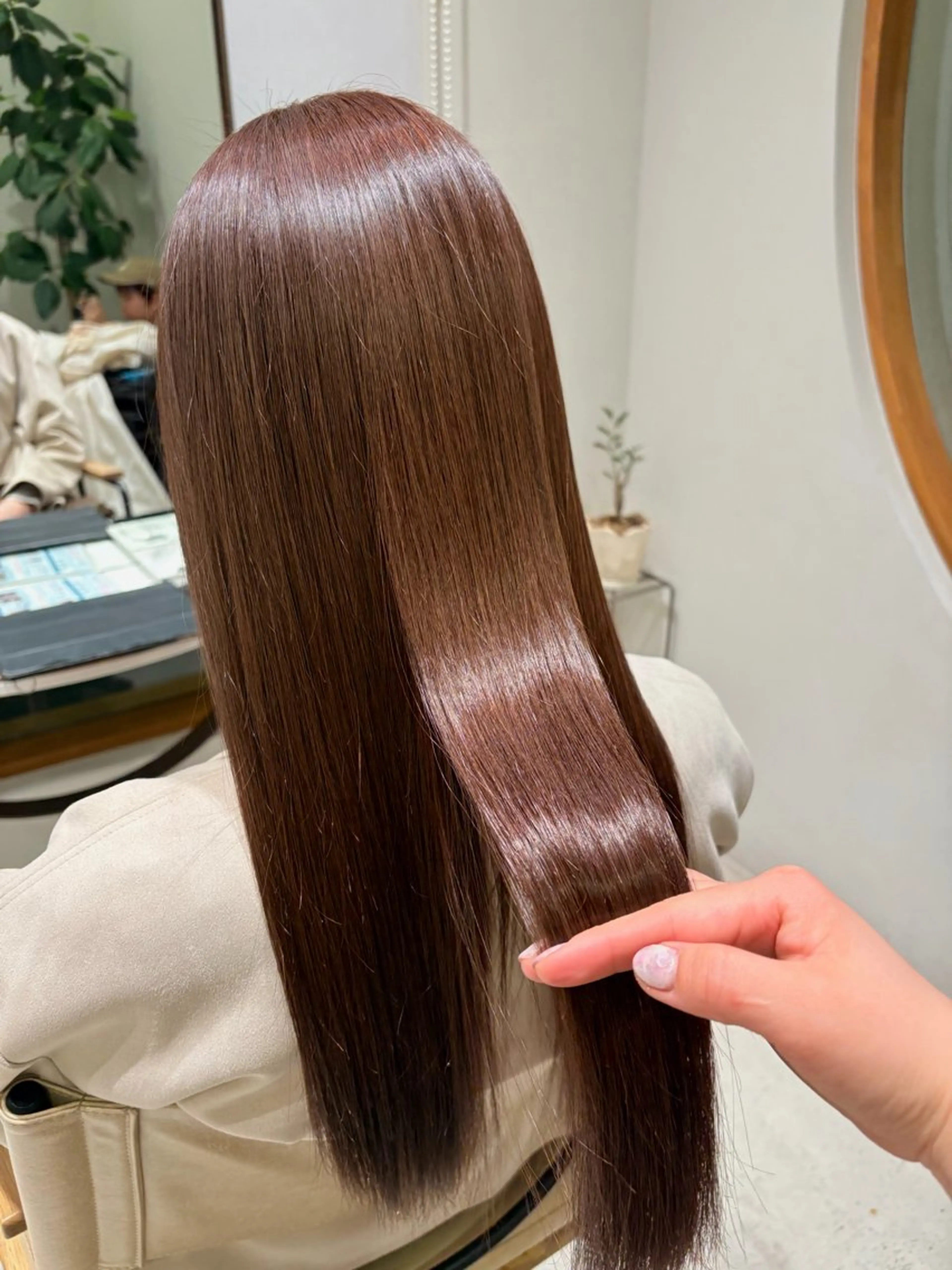 ロング カラー 櫻井 莉子のヘアスタイル