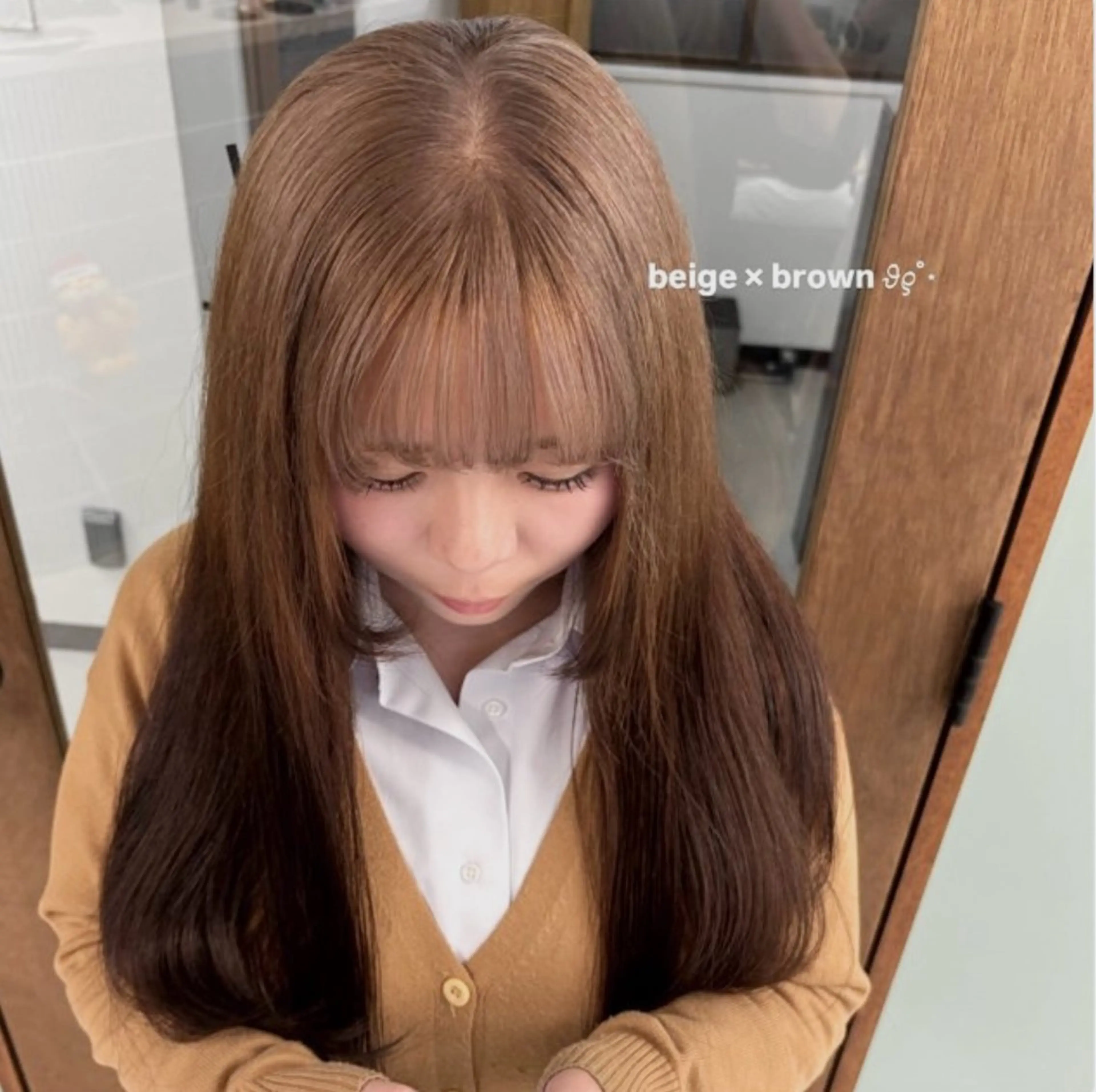 ロング カラー 横浜カラーモデル/ 横浜縮毛矯正/さえのヘアスタイル