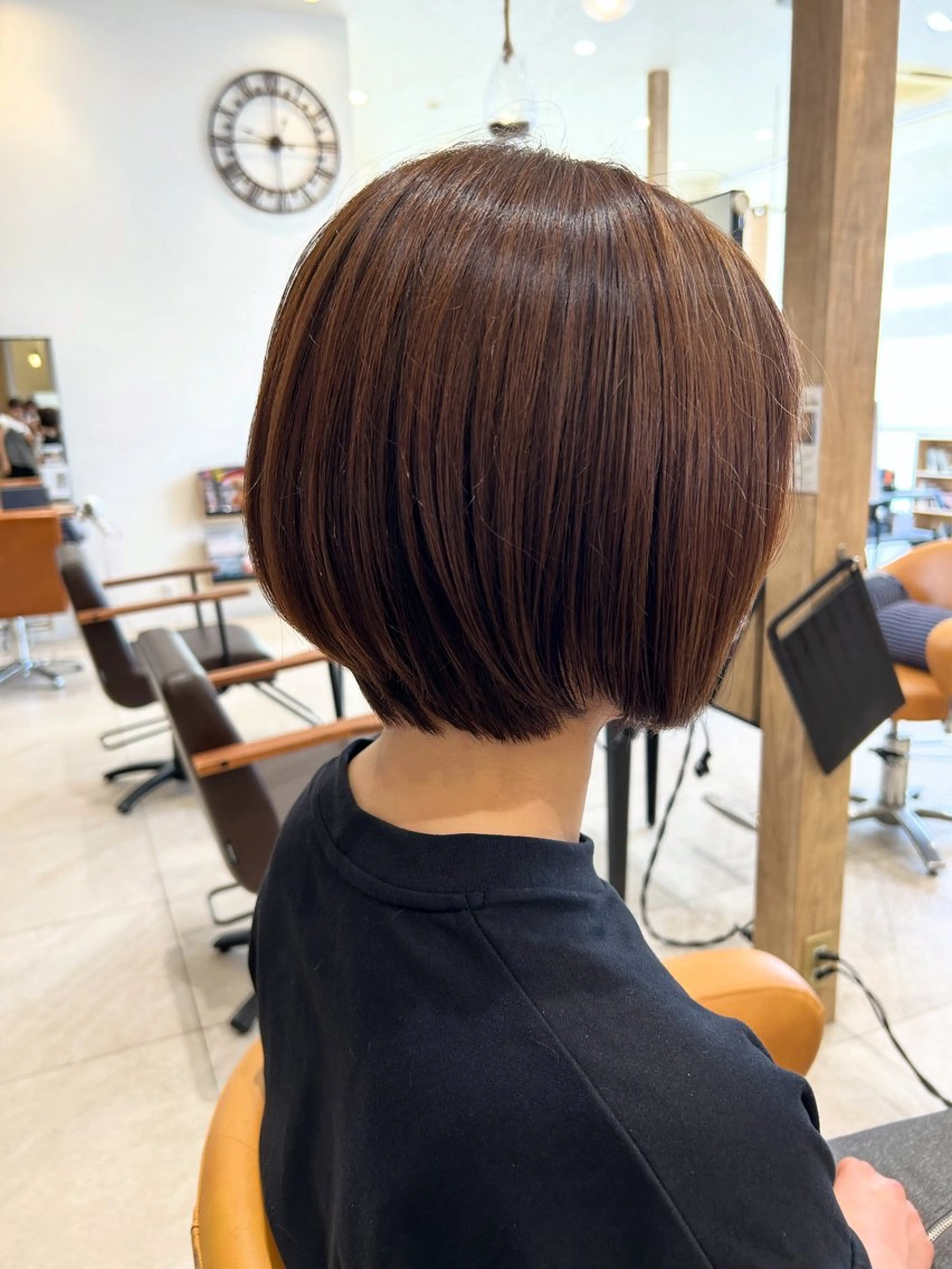 ショート ショートボブ ボブ ショートヘア 横田 まおのヘアスタイル