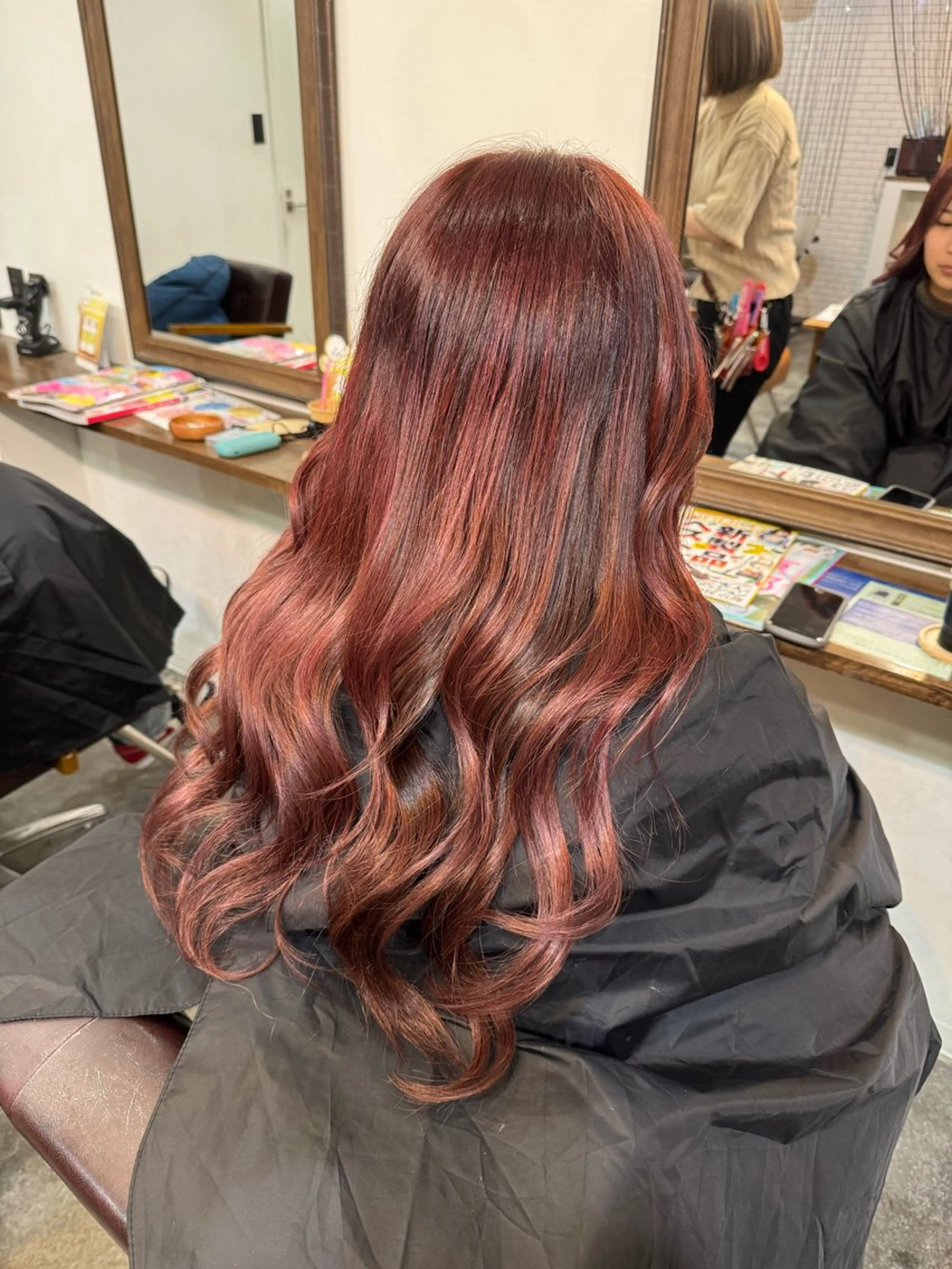 ロング カラー AKI 🐉のヘアスタイル