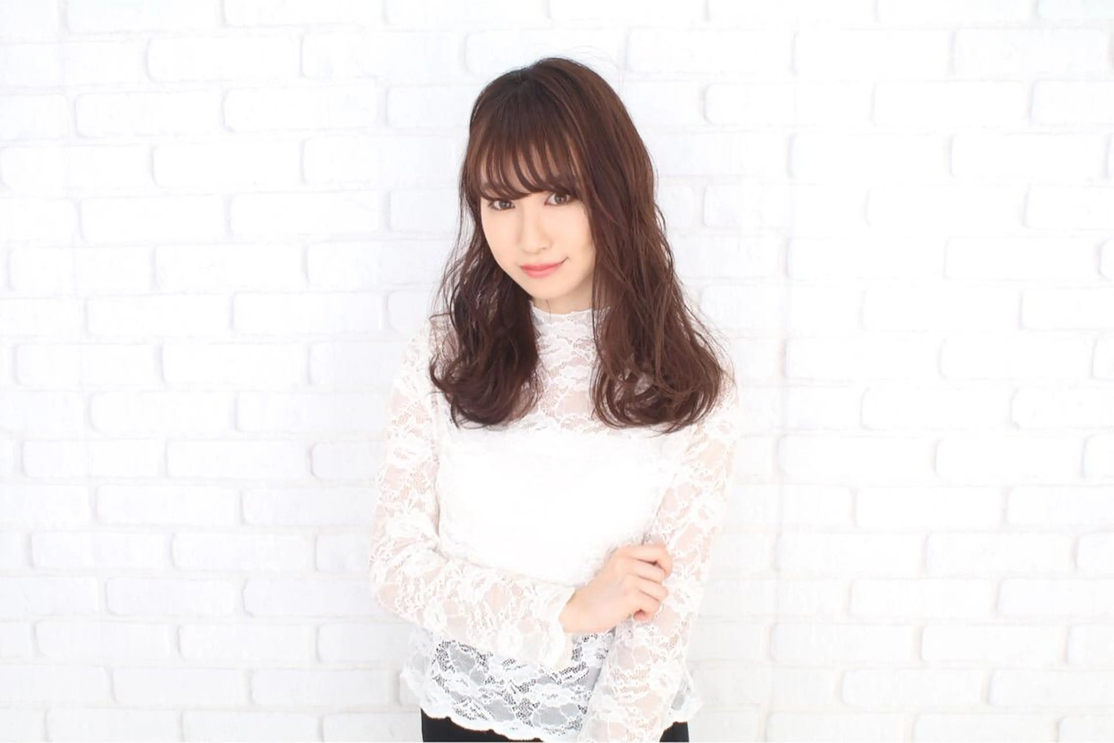 セミロング カラー noa ノアのヘアスタイル