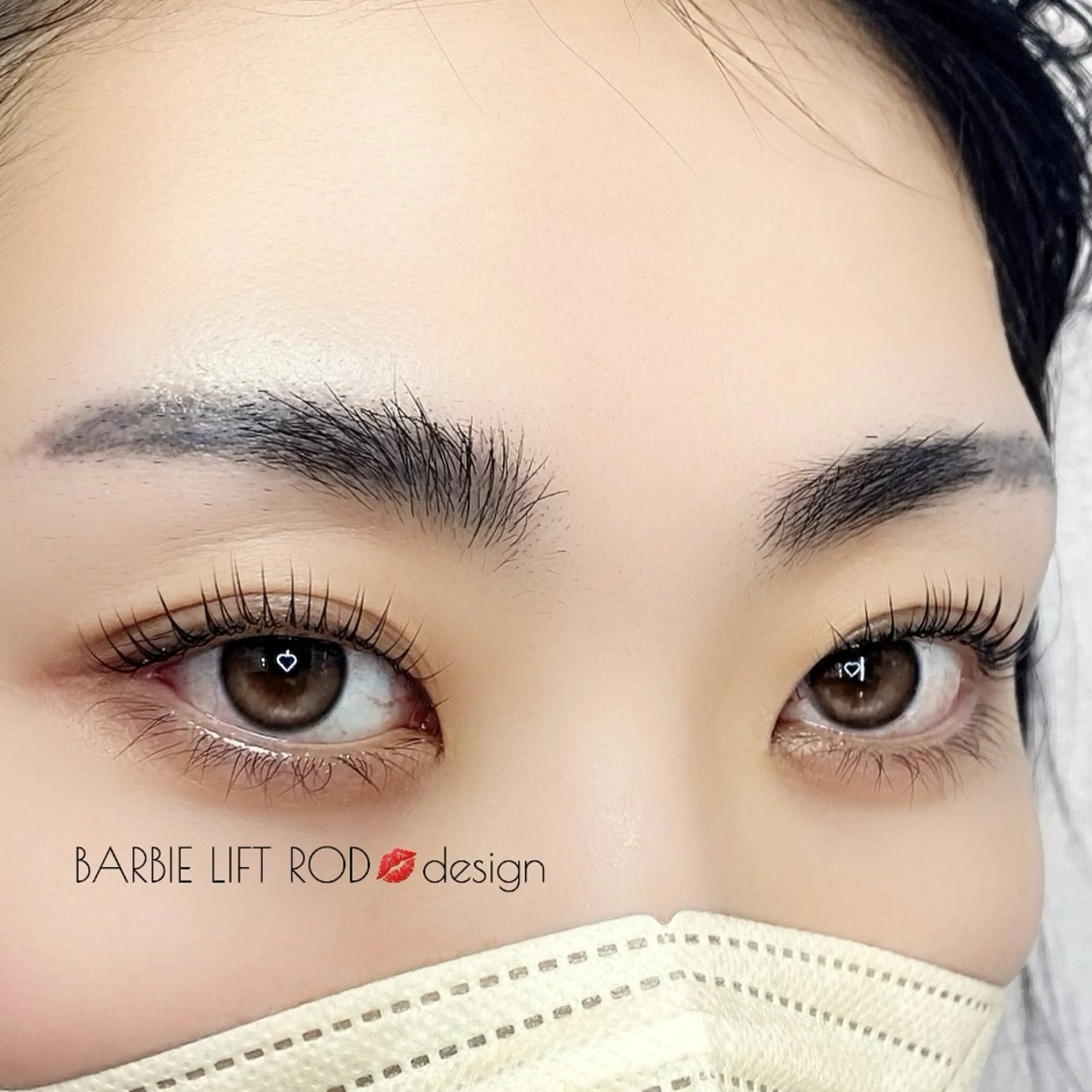 マツエク・マツパ 束感まつ毛 パリジェンヌラッシュリフト まつげパーマ ワンホンマツエク マツパ ruhe eyeのマツエク・マツパデザイン