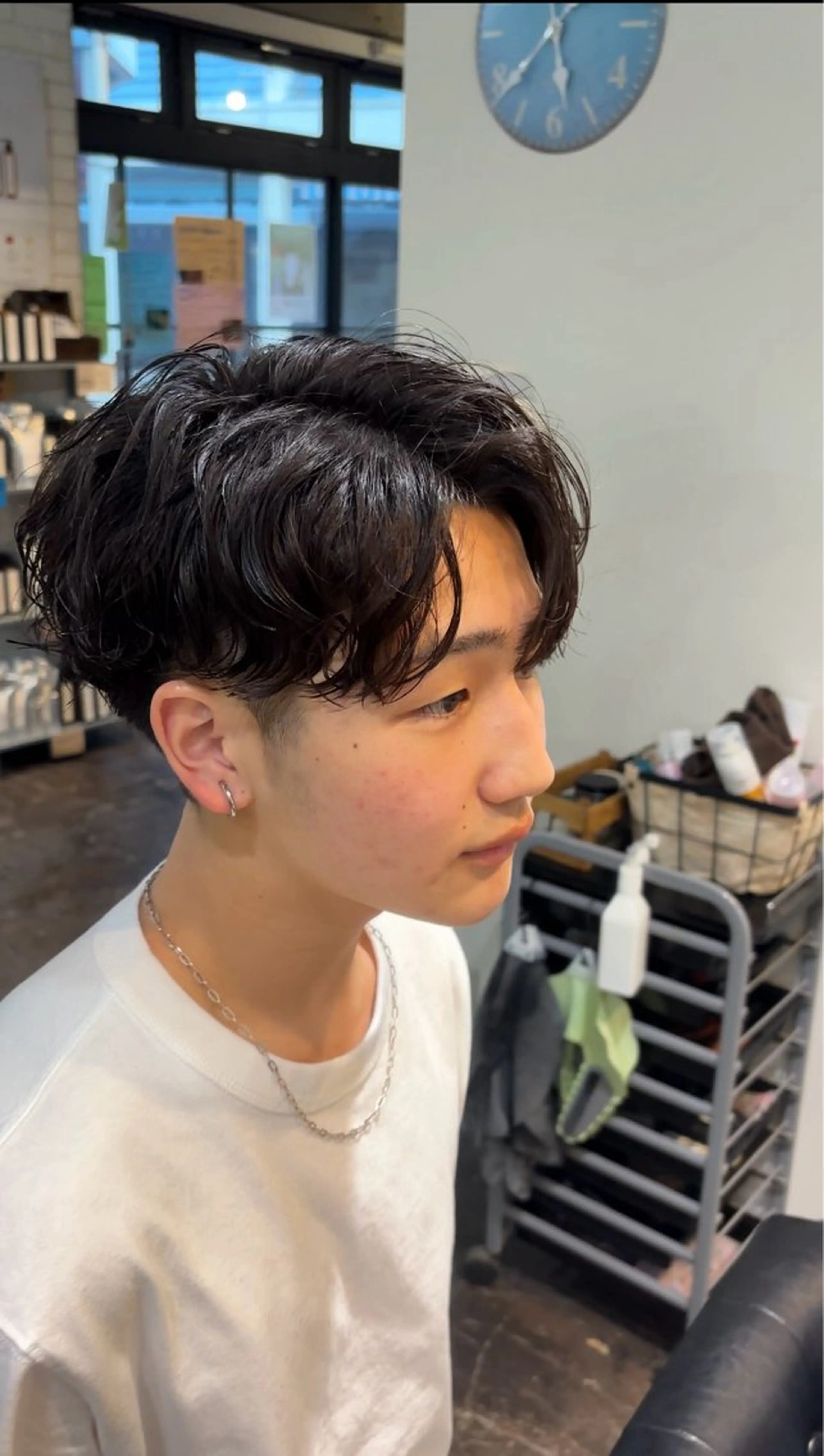 パーマ メンズ 大人可愛いショート/ 店長/三國屋のヘアスタイル