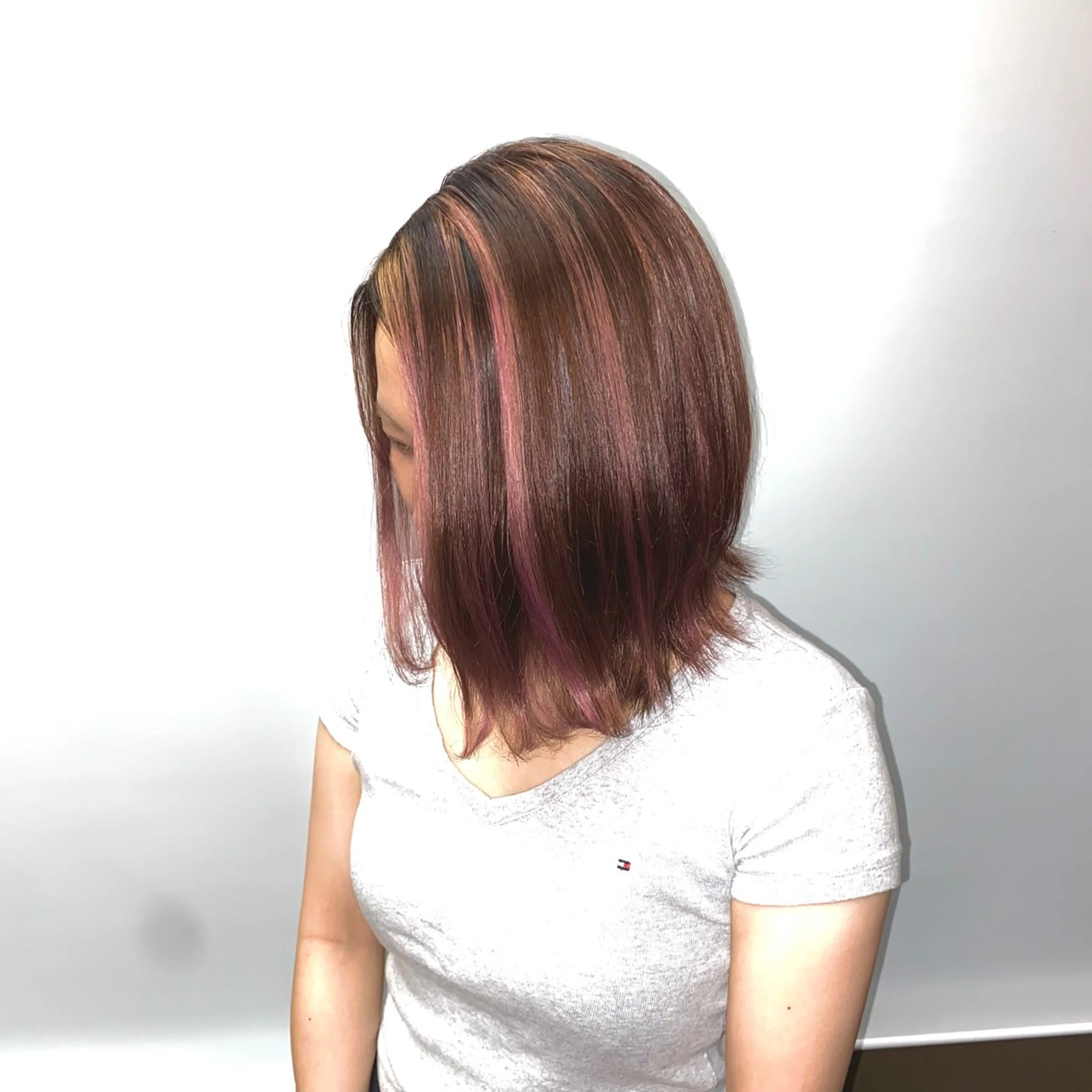 ミディアム 寺島 希乃佳のヘアスタイル