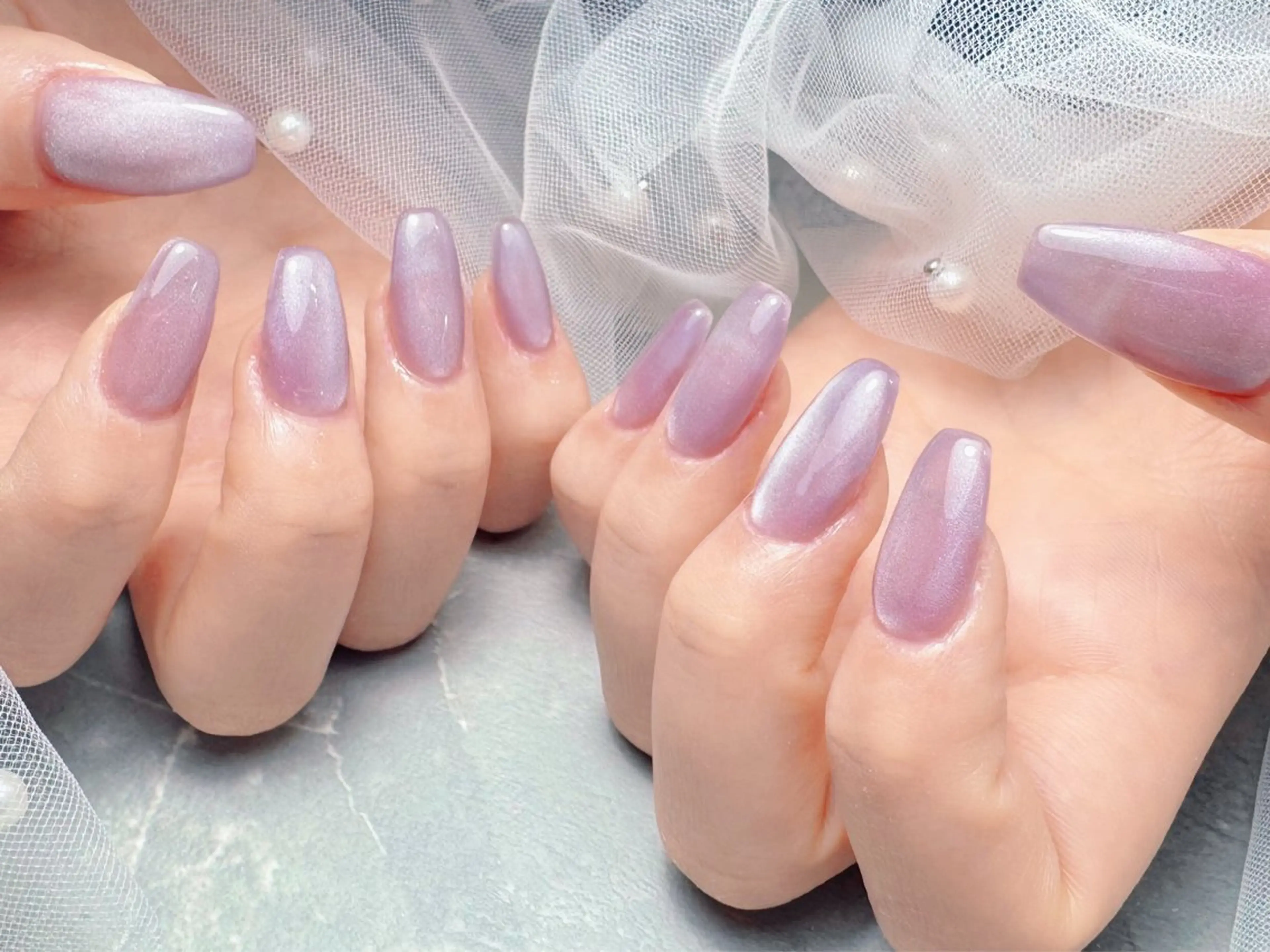 ネイル マジック ミラーのネイルデザイン