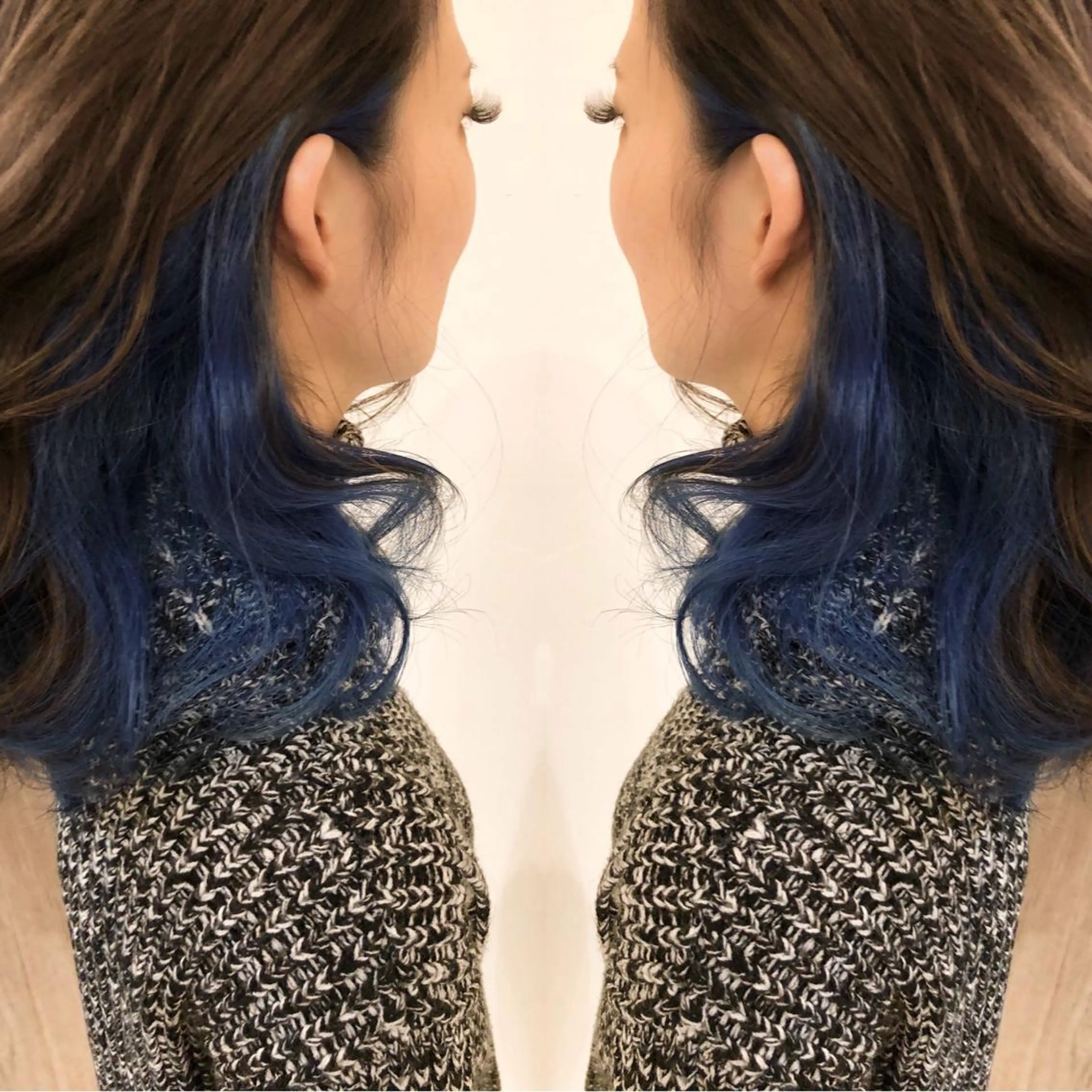 ミディアム カラー ヘアカラー 宮下 耕平のヘアスタイル