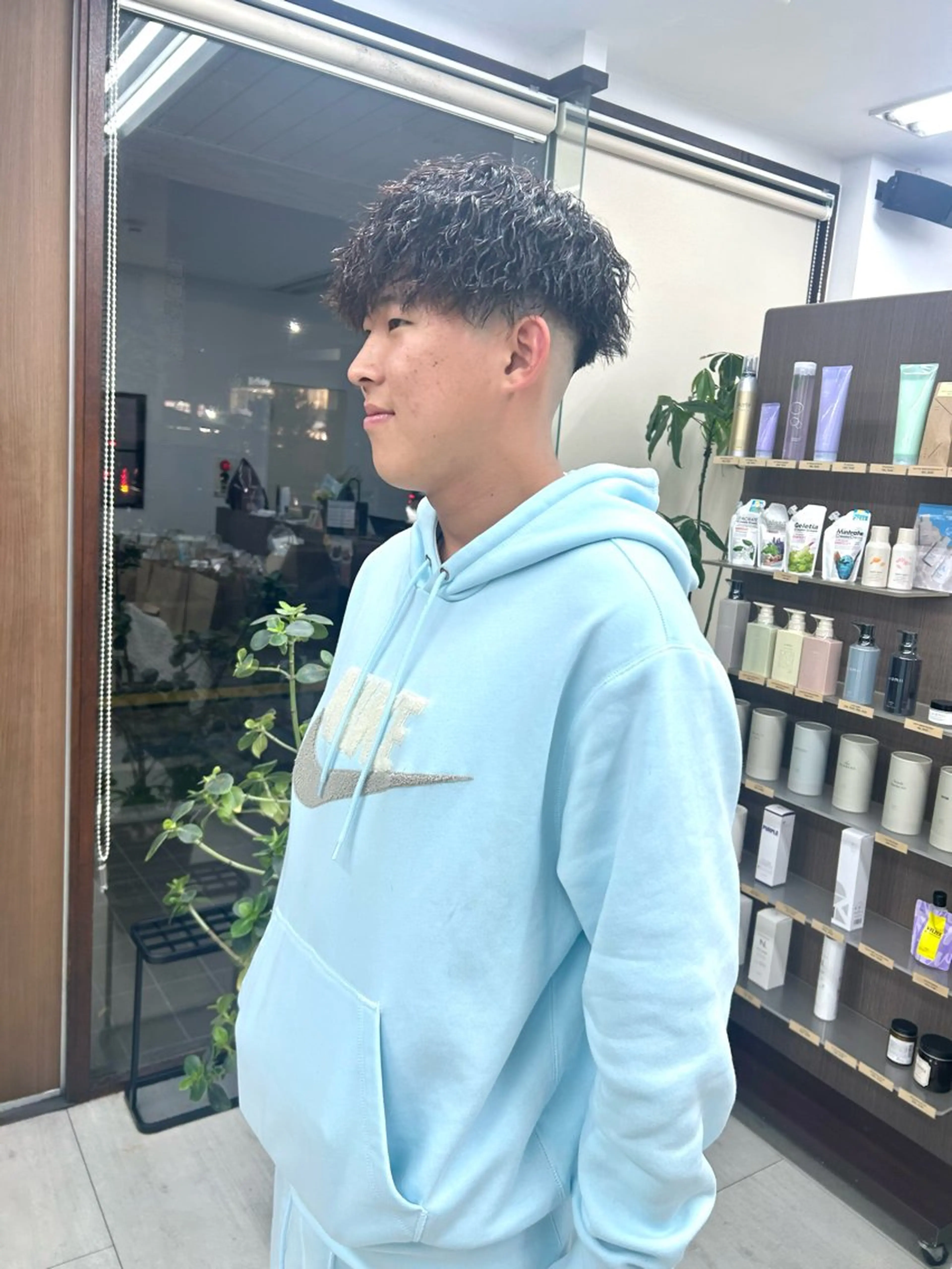 ショート パーマ メンズ カット パーマ メンズパーマの達人 / タカシマダイスケのヘアスタイル