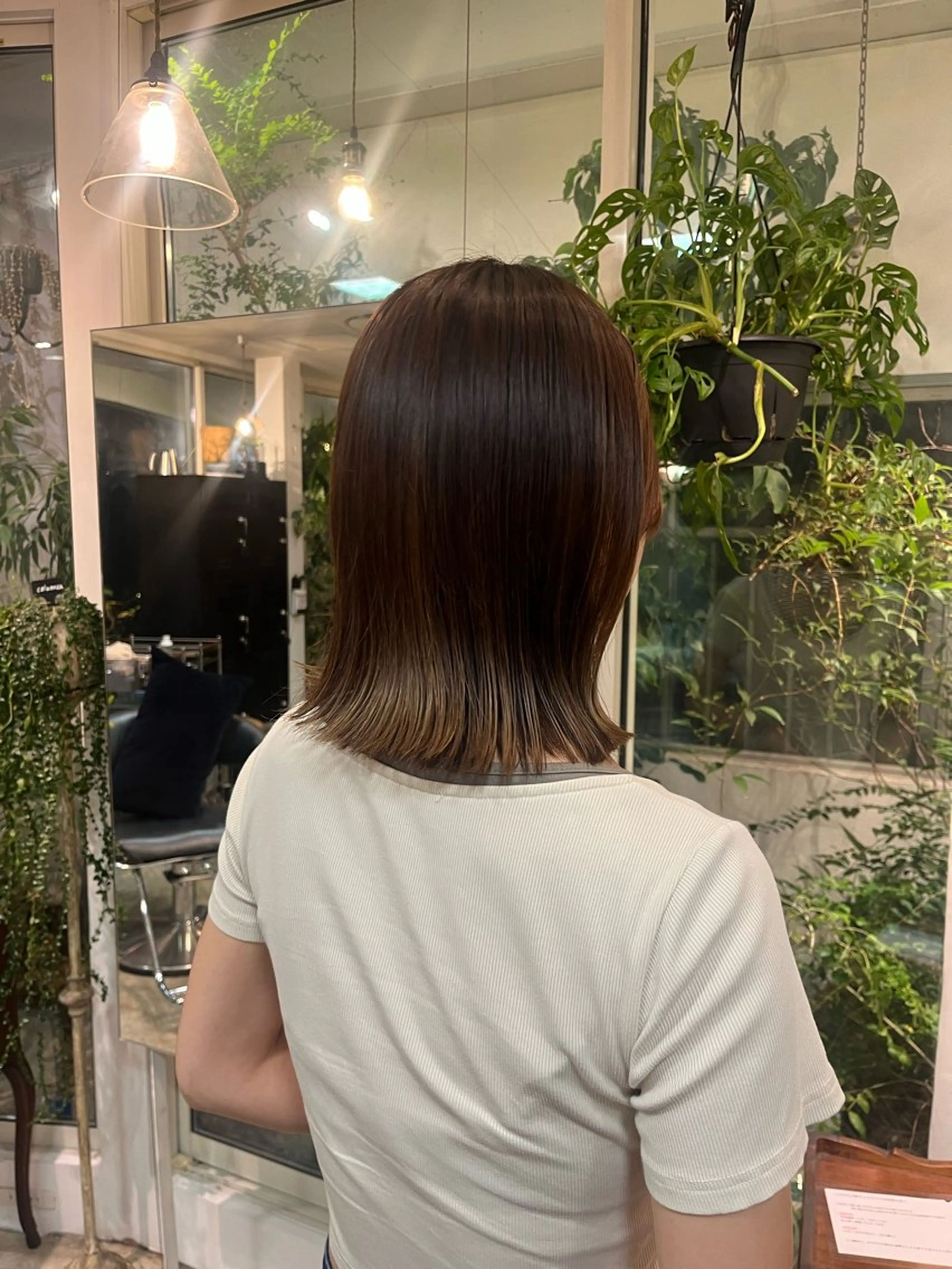 ミディアム 柴田 さくらのヘアスタイル