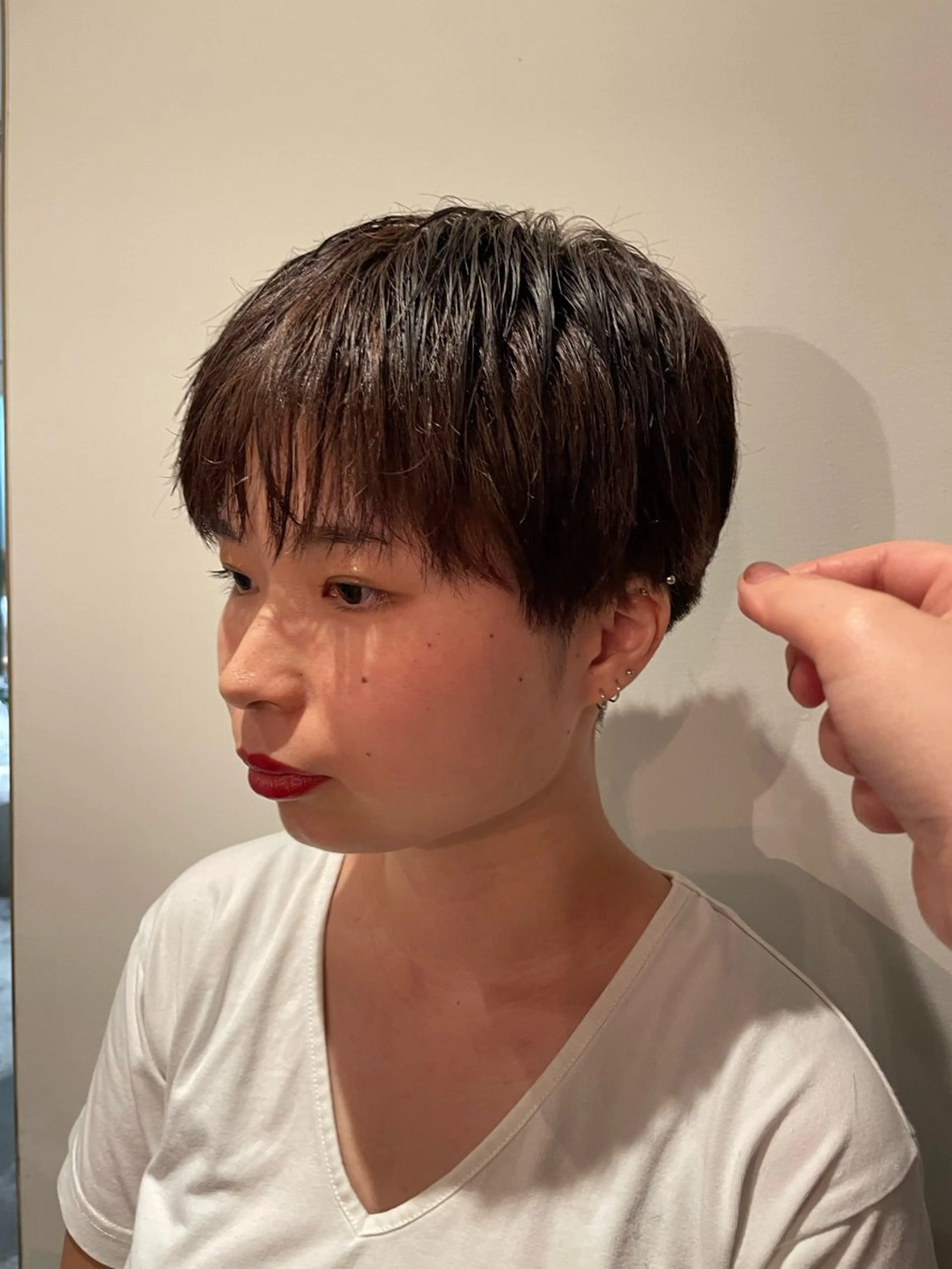 ショート くびれミディアム/似 合わせ/鎌倉/edAのヘアスタイル