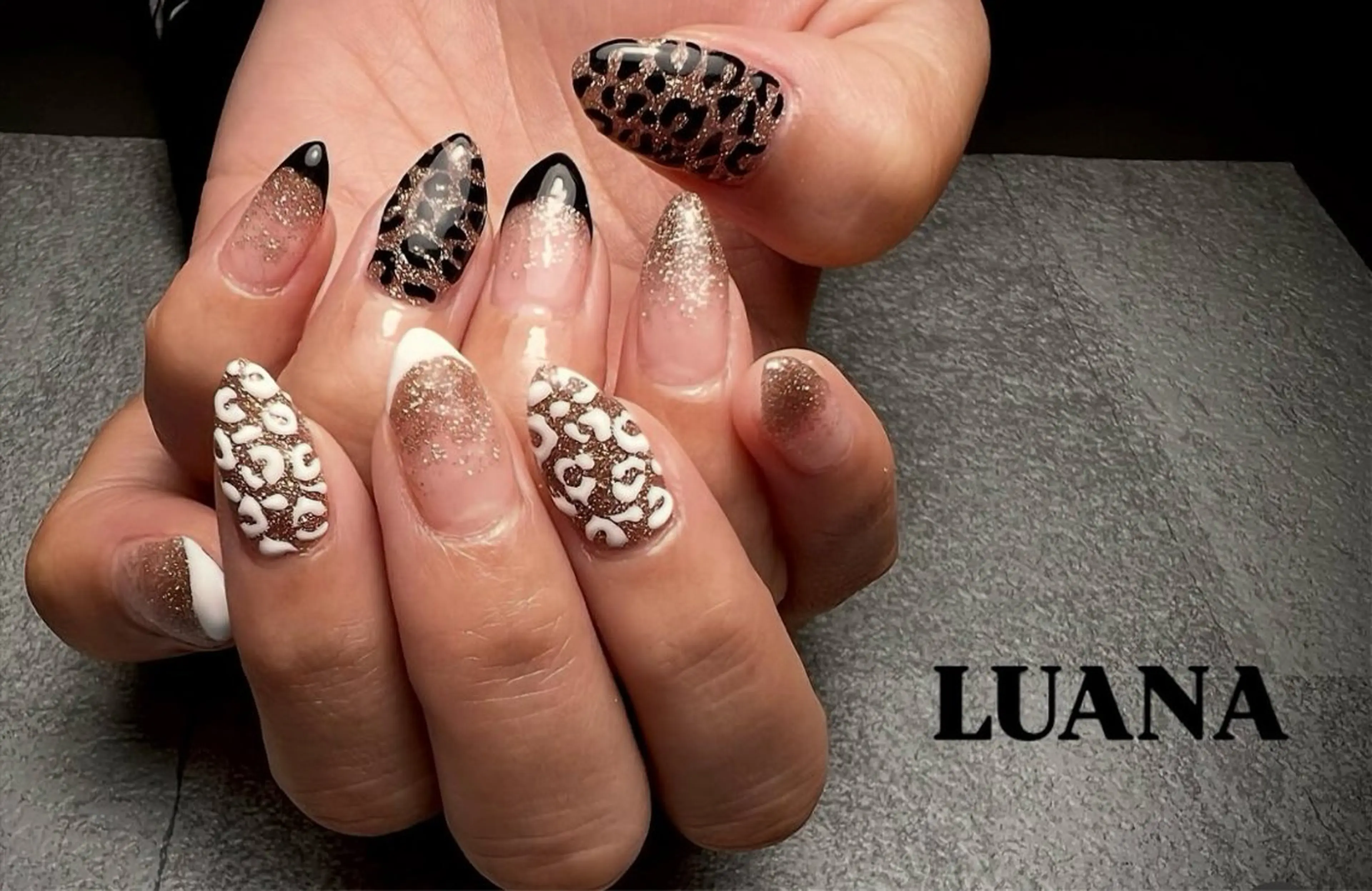 ネイル ハンドネイル nail salon LUANAのネイルデザイン