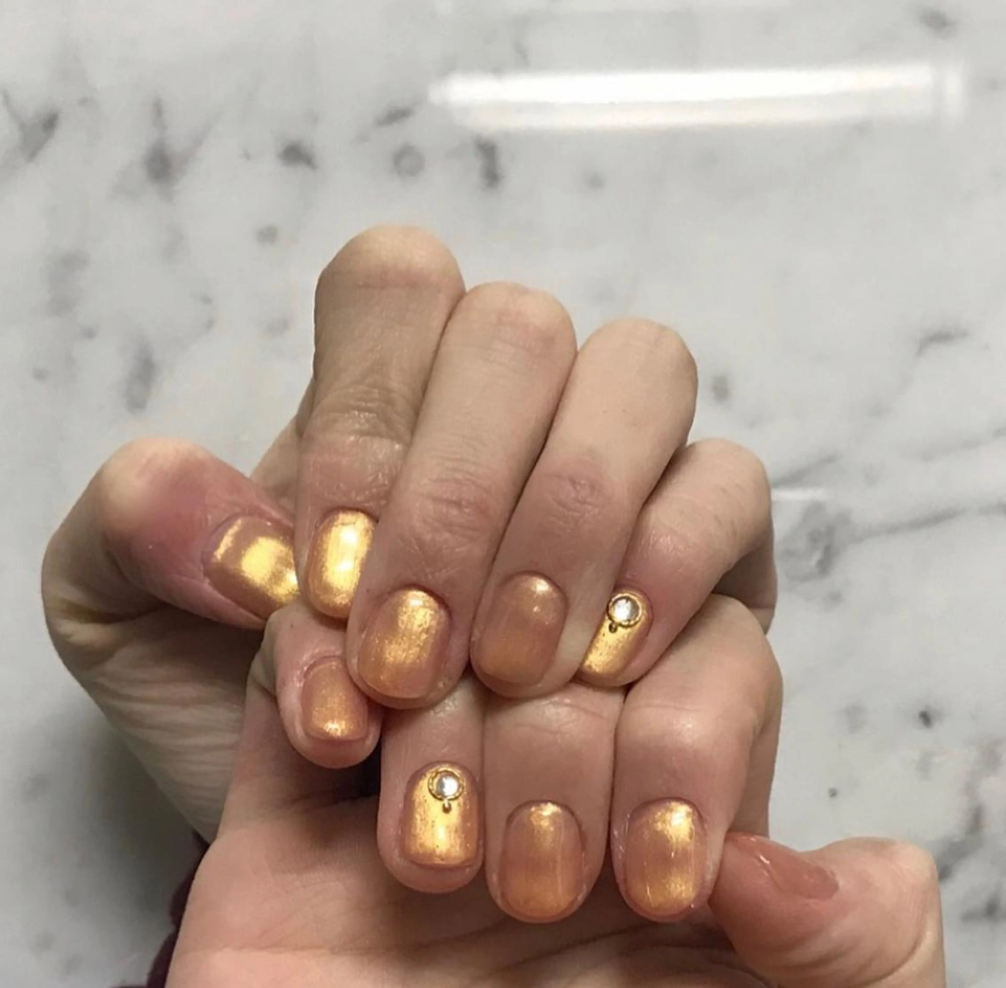 ネイル ワンカラーネイル Nagashima    Kのネイルデザイン