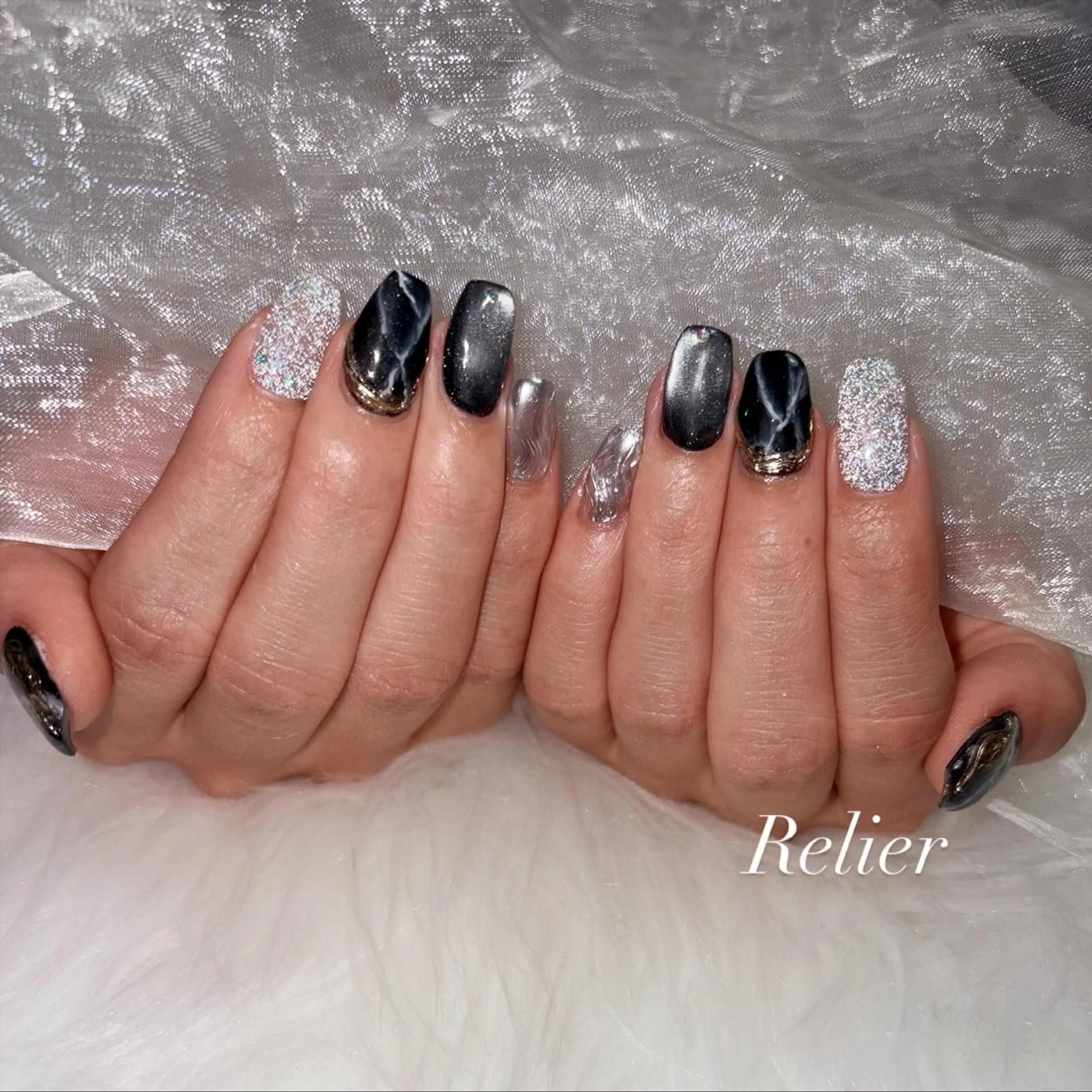 ネイル ハンドネイル フットネイル Relier Airiのネイルデザイン