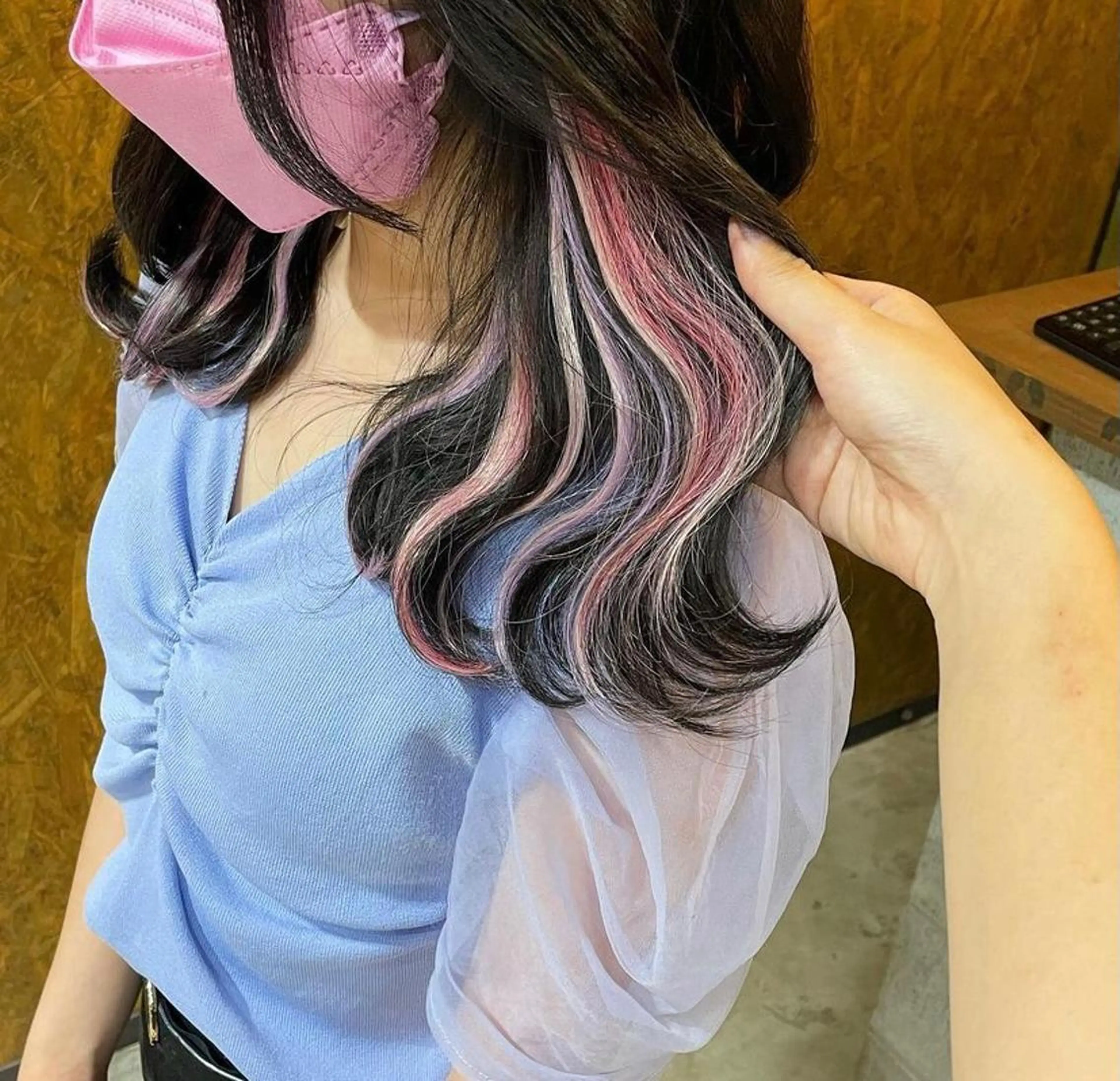 セミロング カラー 🫟Blanco🫟 Color&Careのヘアスタイル