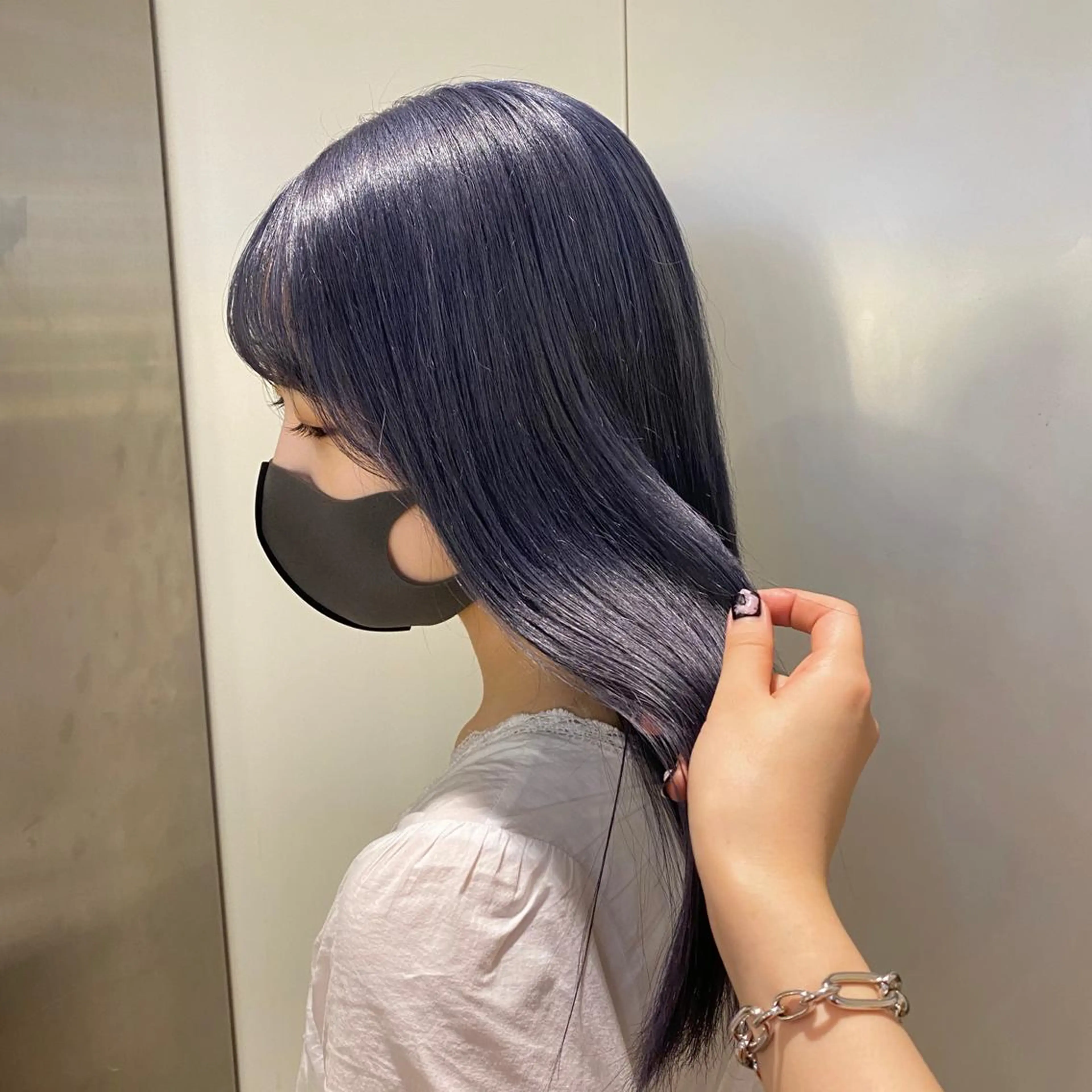 ロング カラー Beleza 川越所属・Kazusa/川越/ エクステ/ハイトーンのヘアスタイル