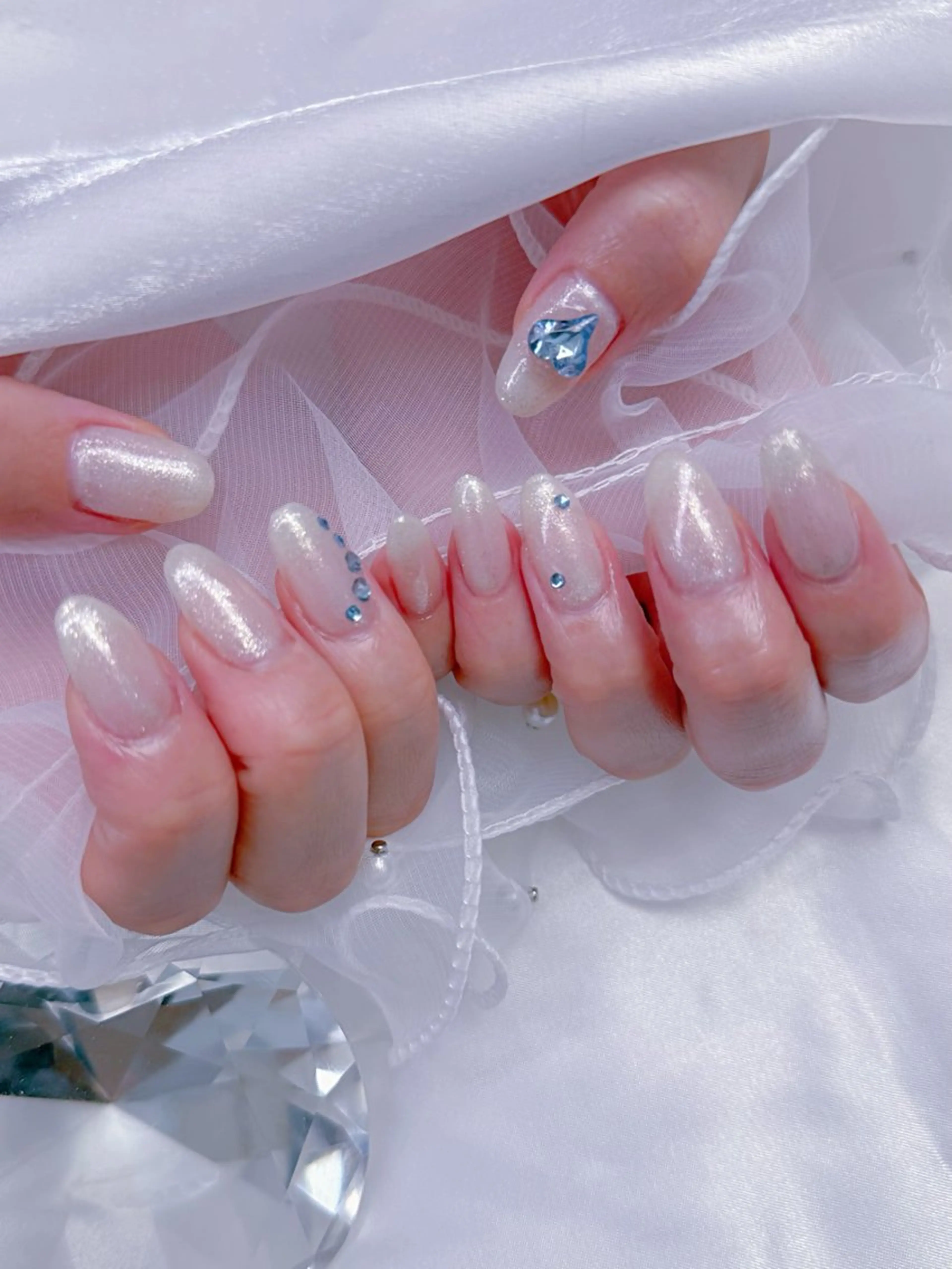 ネイル Romymoon nail帆南☾ ໋のネイルデザイン