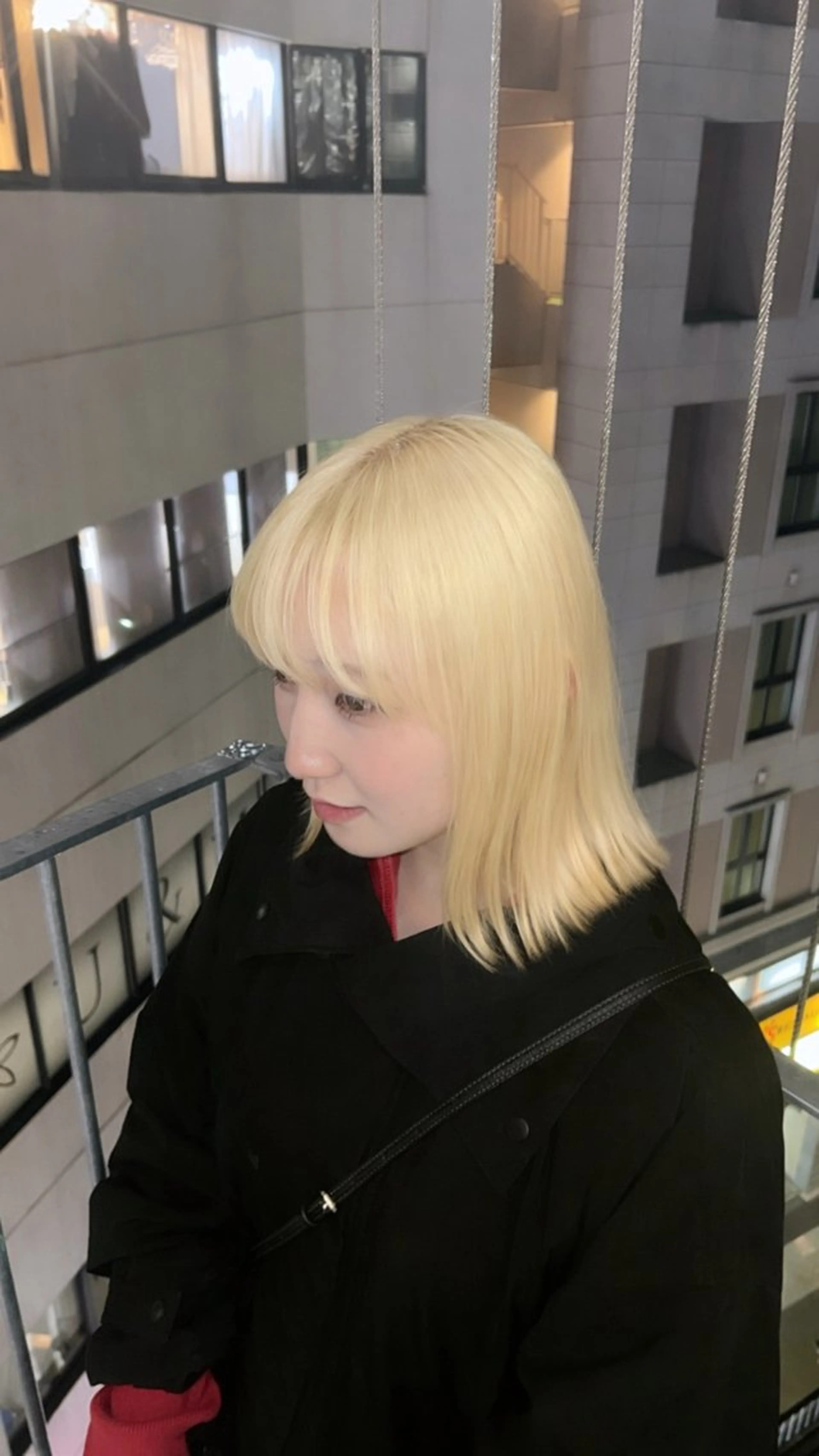 ミディアム SENA/ハイトーン /コーンロウのヘアスタイル