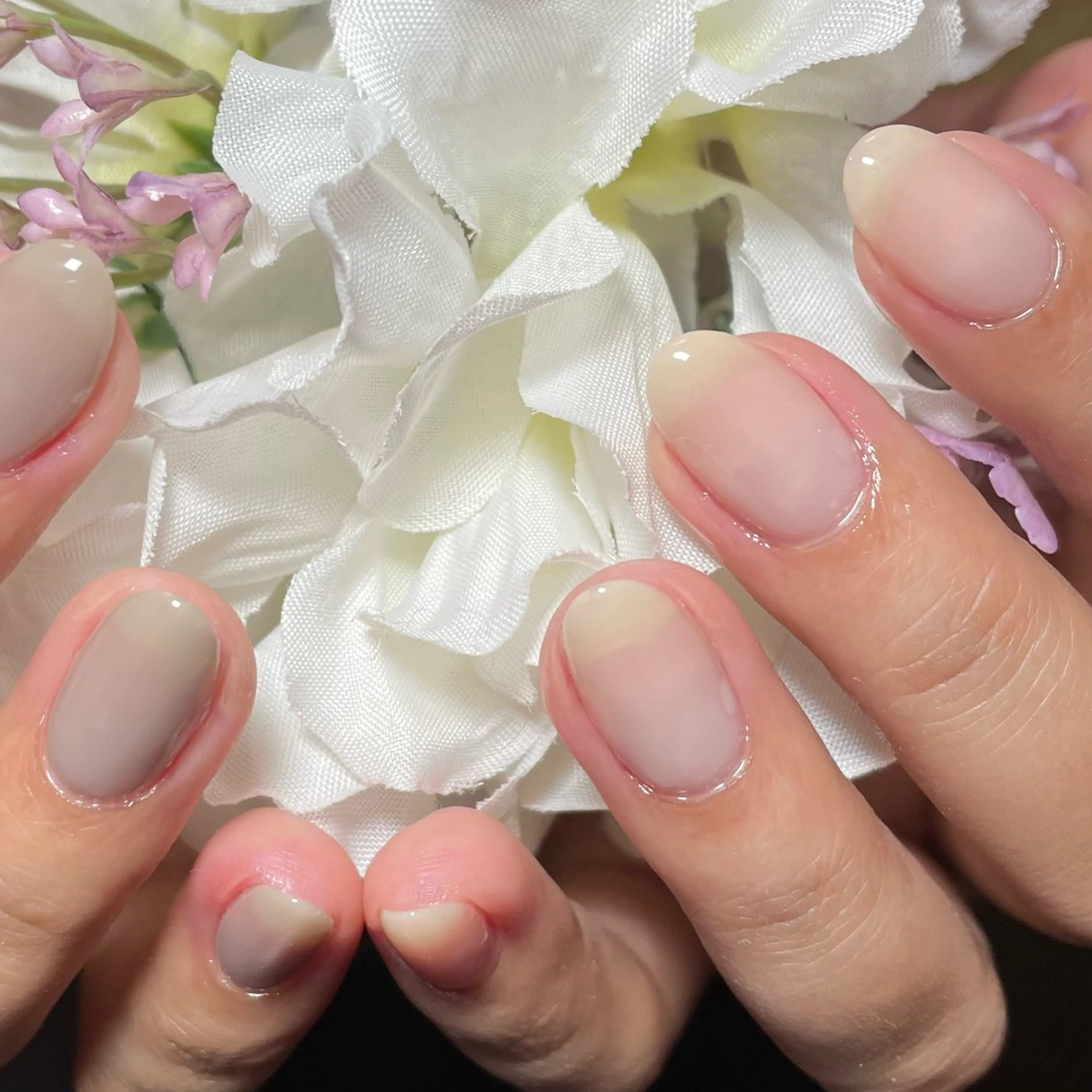 ネイル nail　milky 〜深夜にもネイル〜のネイルデザイン
