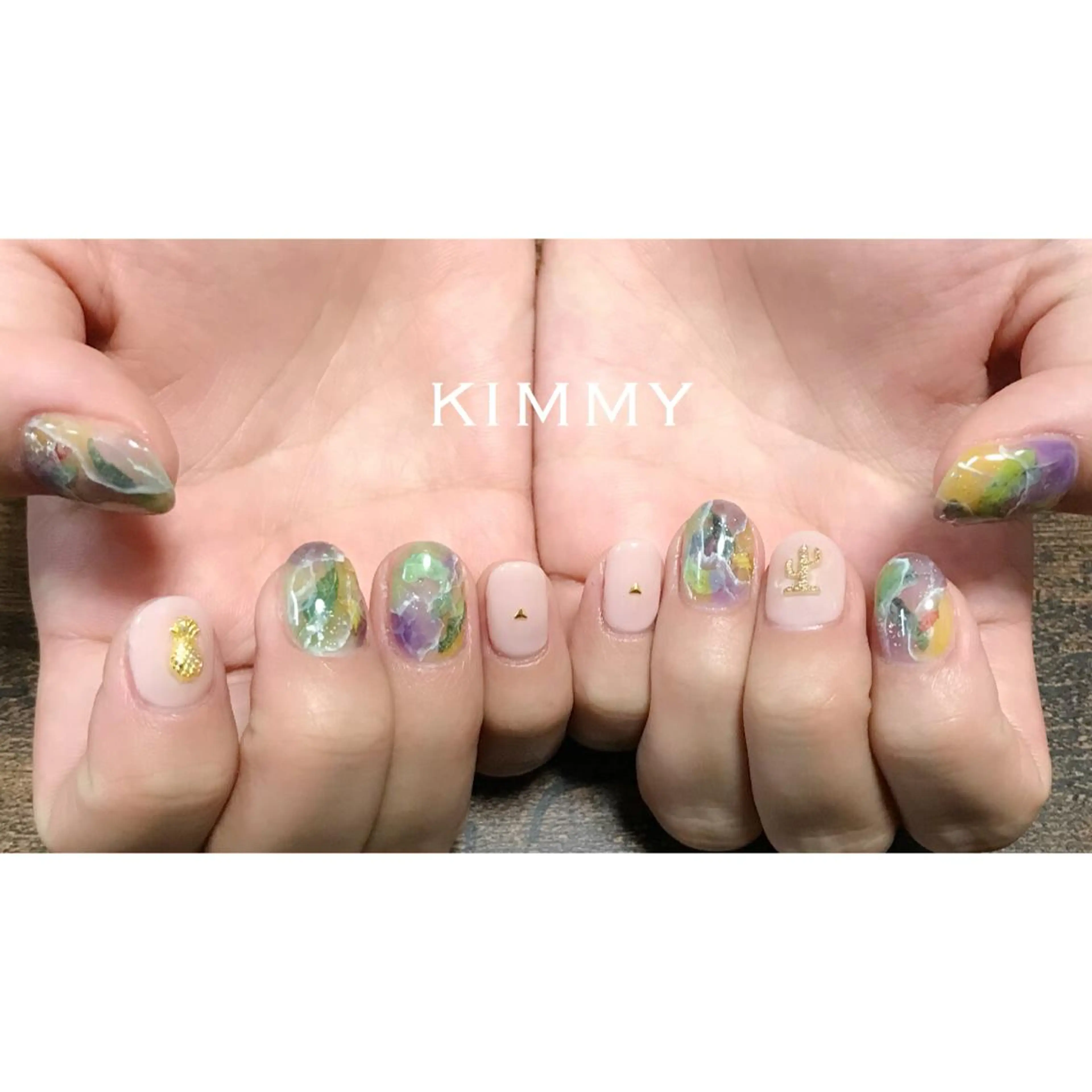ネイル ハンドネイル kimmy nailsのネイルデザイン