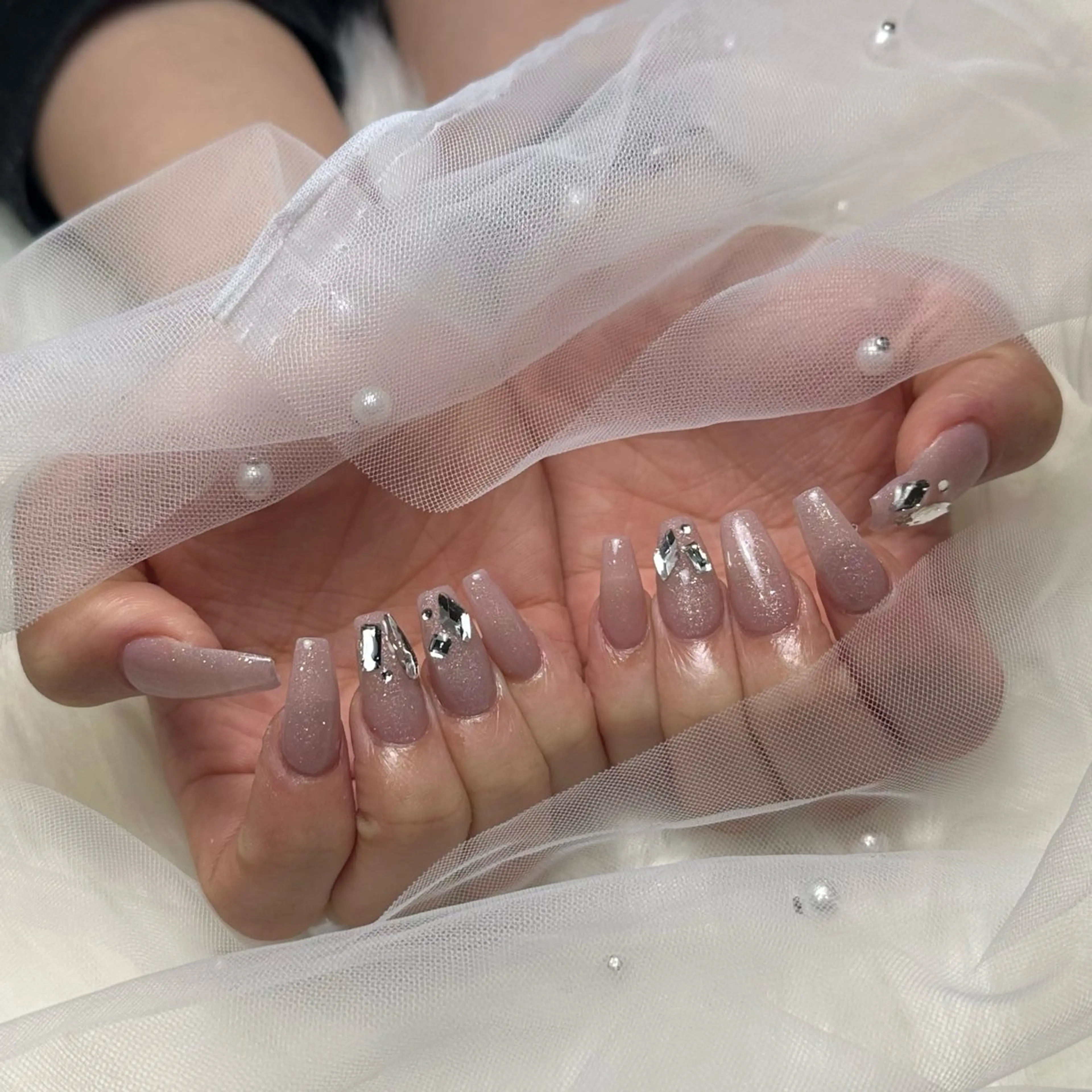 ネイル ハンドネイル 🧸原宿の美フォルム ネイリスト🧸いいだのネイルデザイン