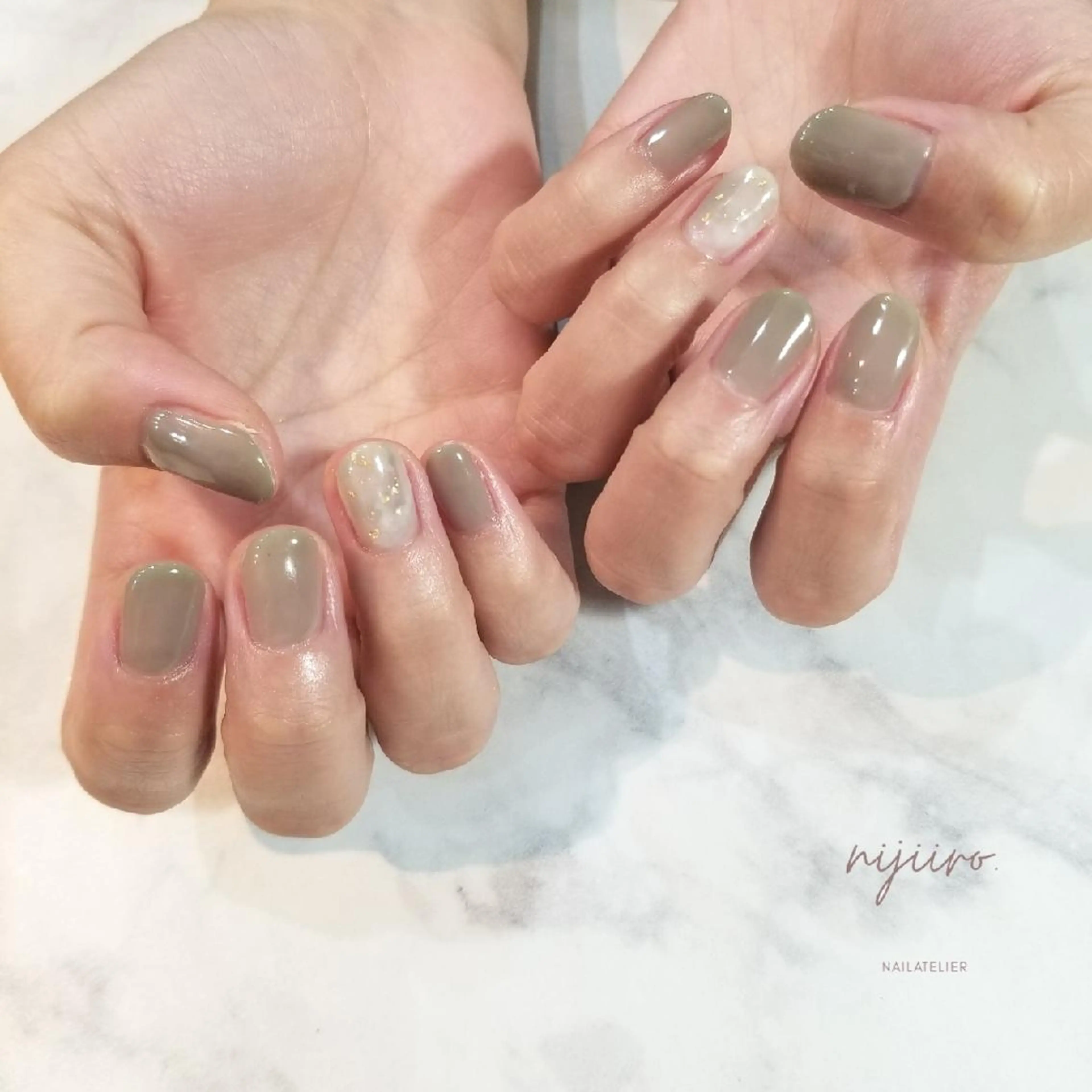 ネイル ハンドネイル nijiiro🌈 サトウのネイルデザイン