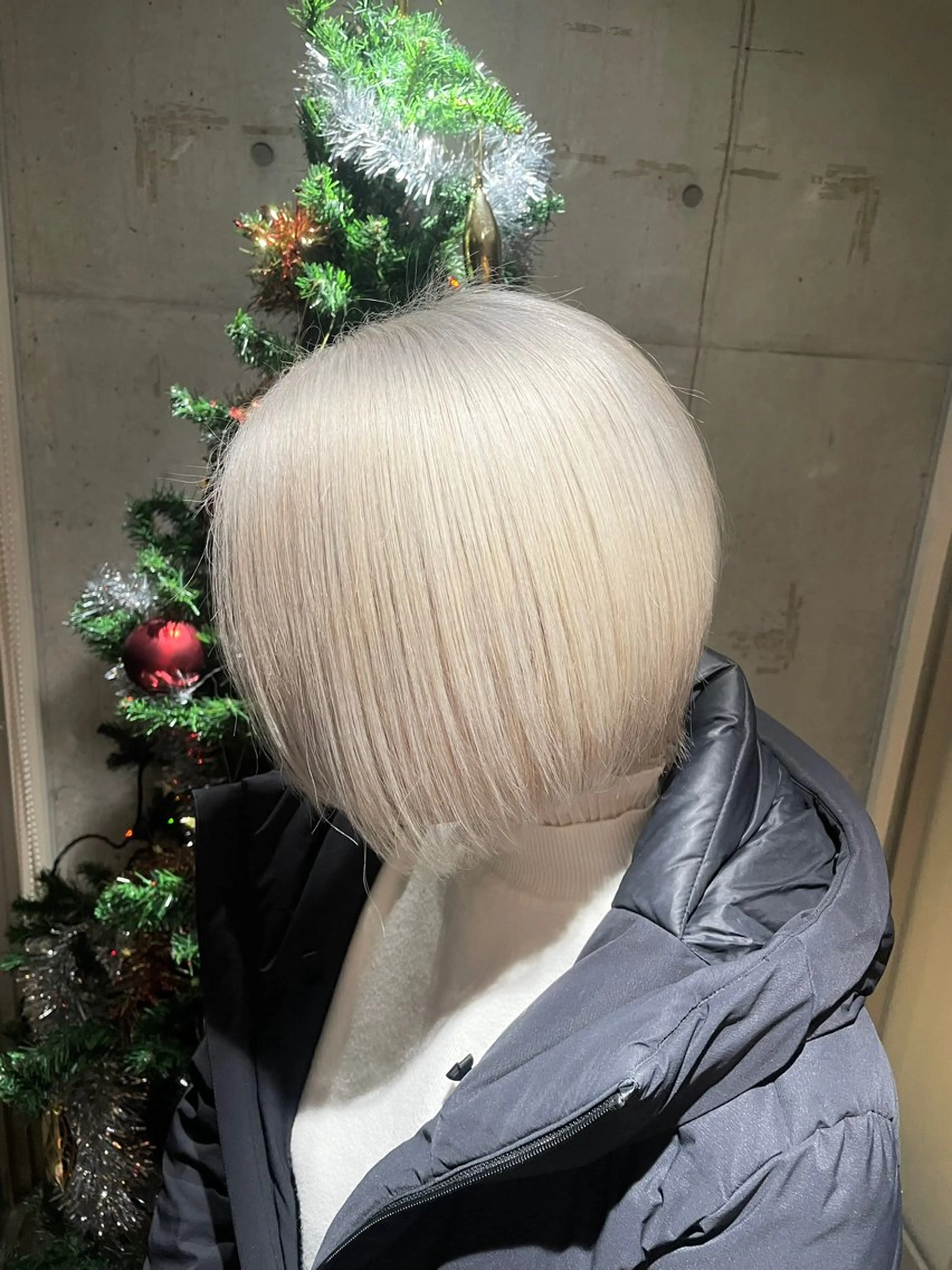 ブリーチ2回ハイトーンカラーの写真