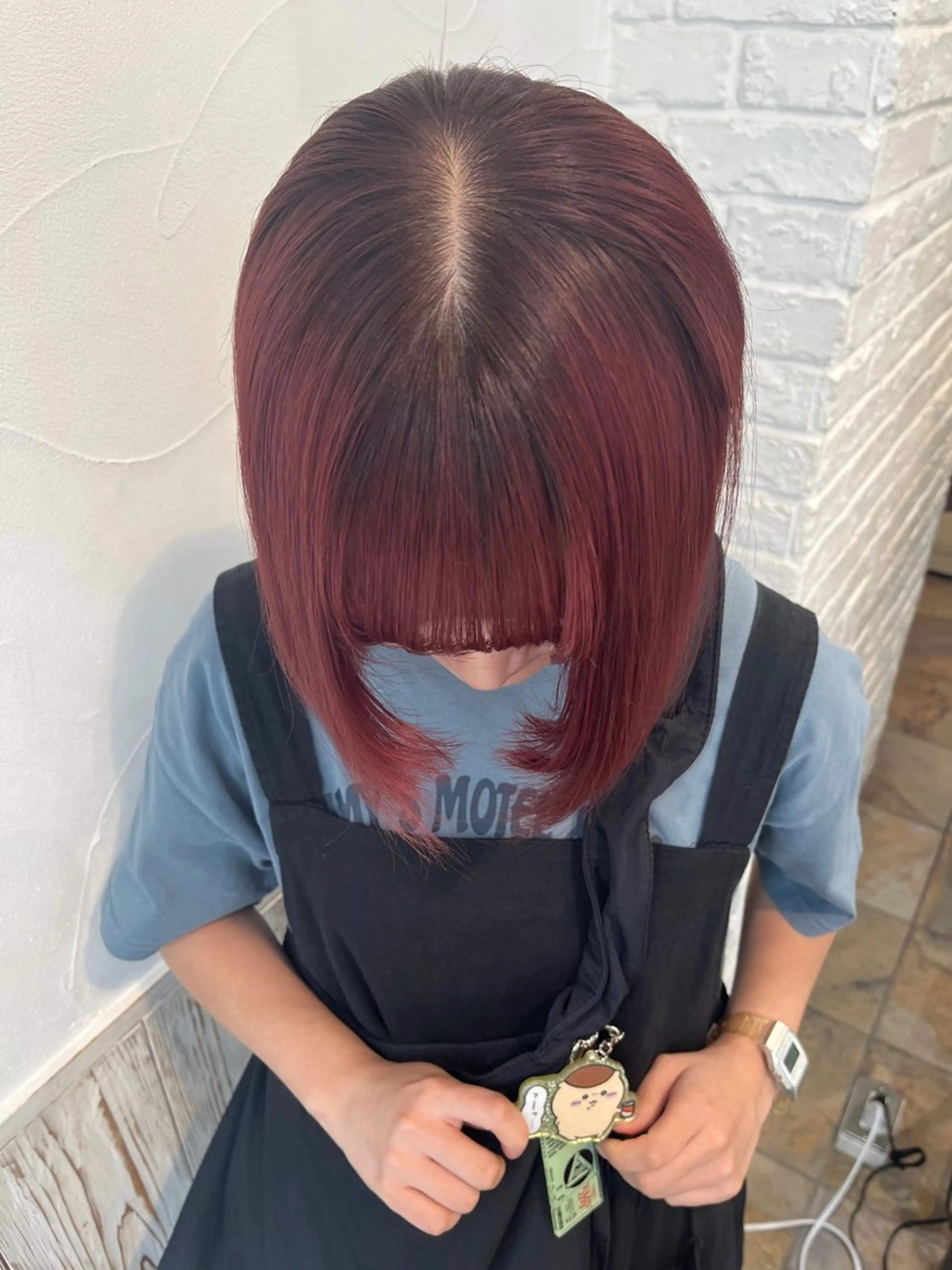 カラー 石井 歩奈のヘアスタイル