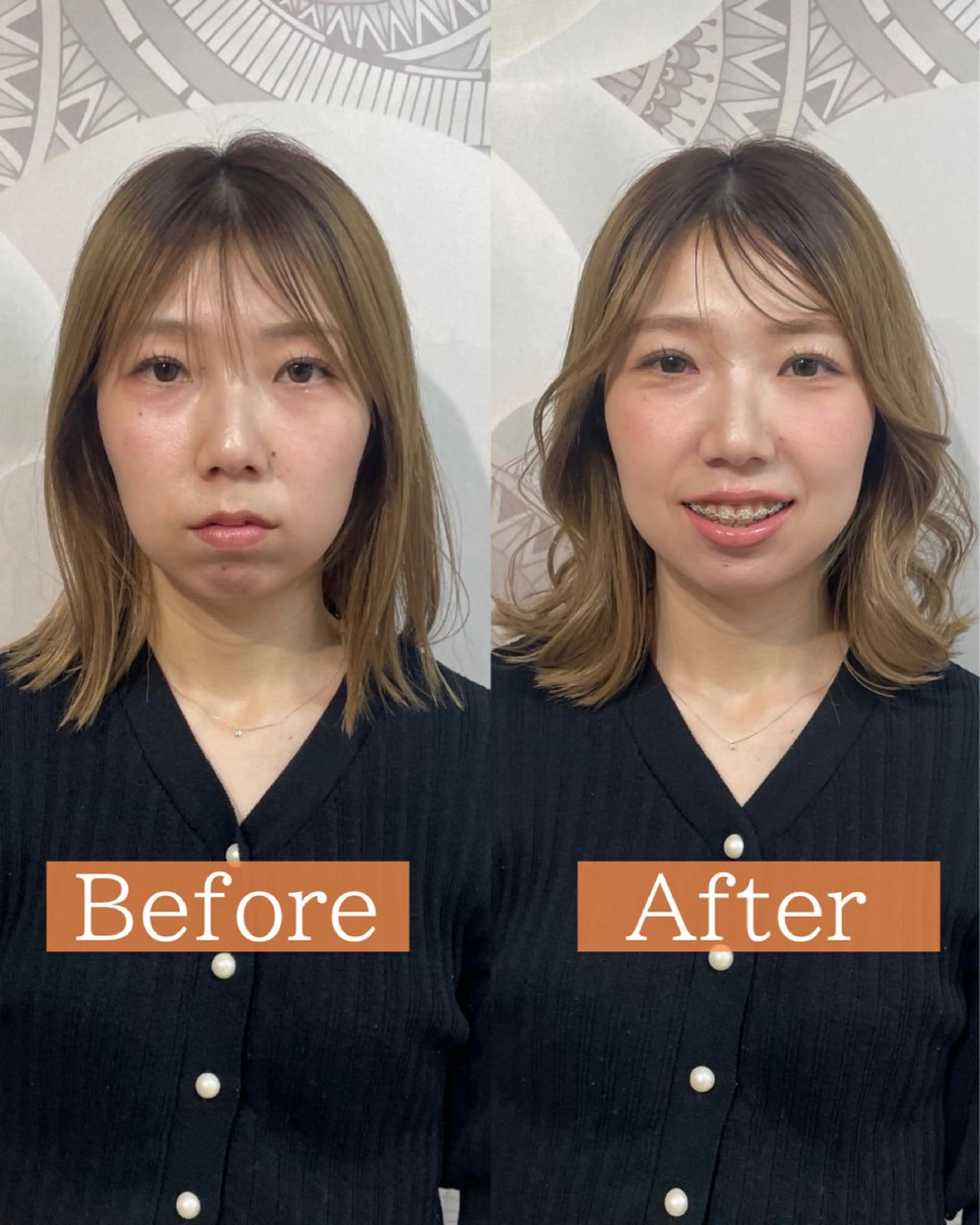 ミディアム ヘアセット 常田 佳奈子のその他イメージ