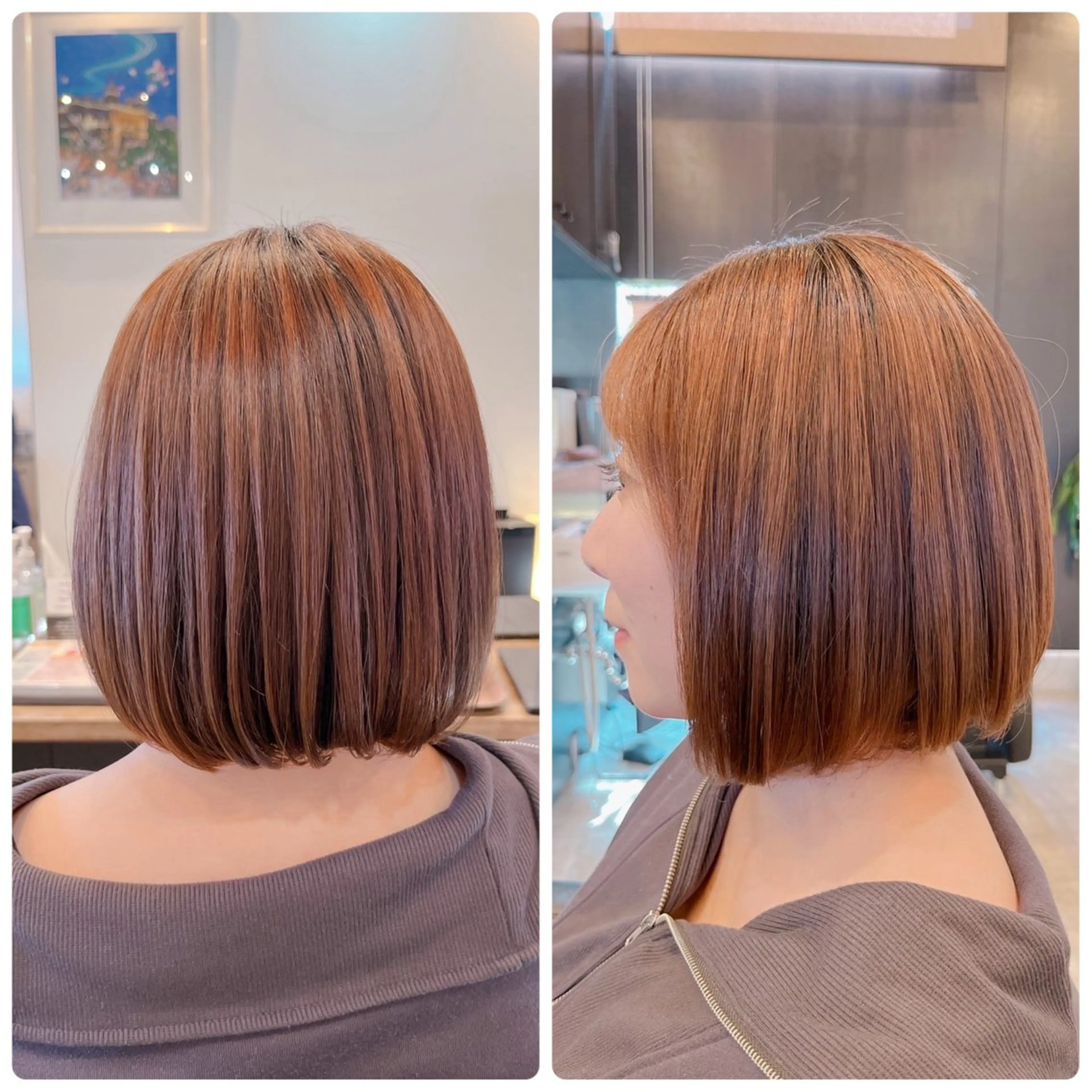 ミディアム ボブ Hair + Head spa en所属・髙草木 あさ菜のヘアスタイル