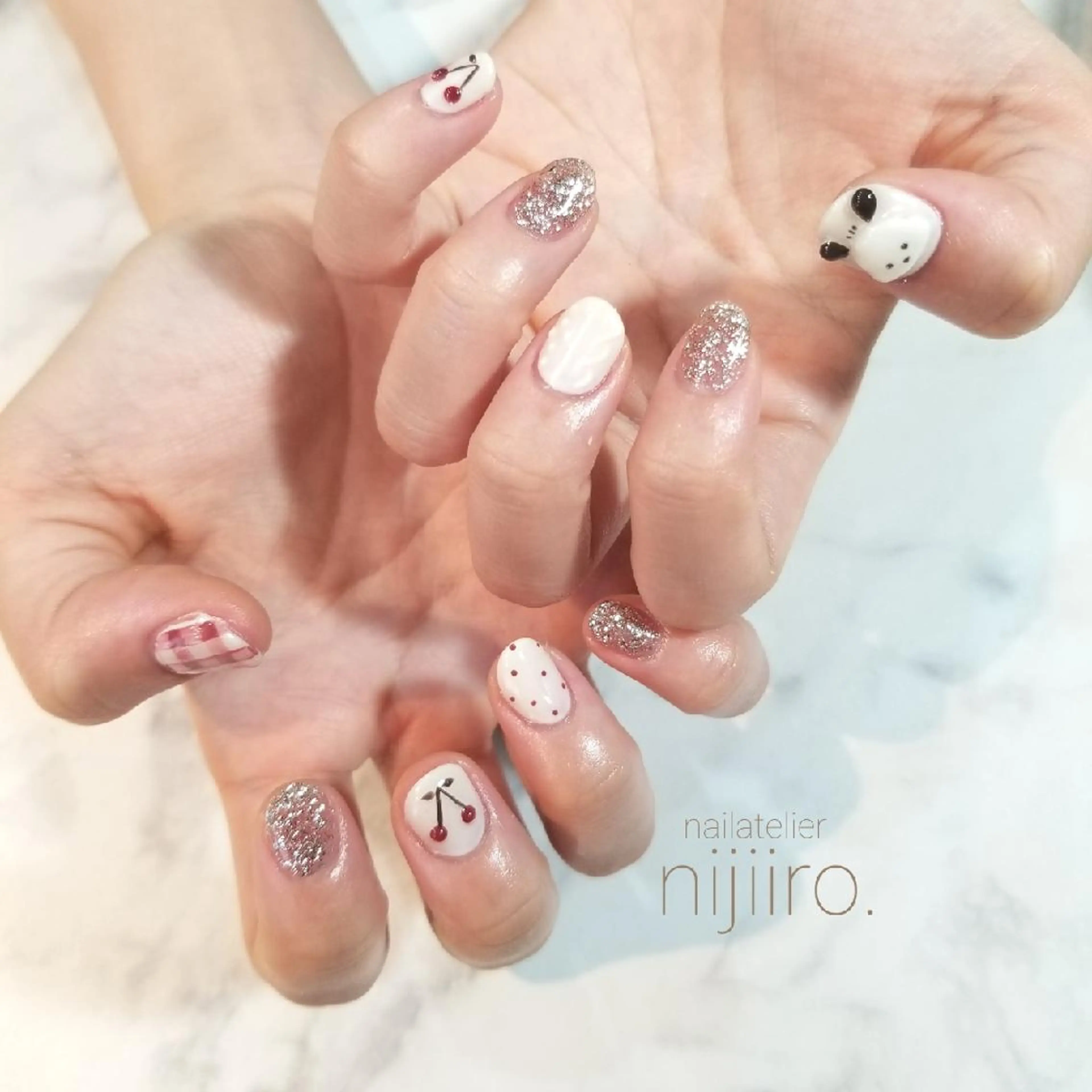 ネイル ハンドネイル nijiiro🌈 サトウのネイルデザイン