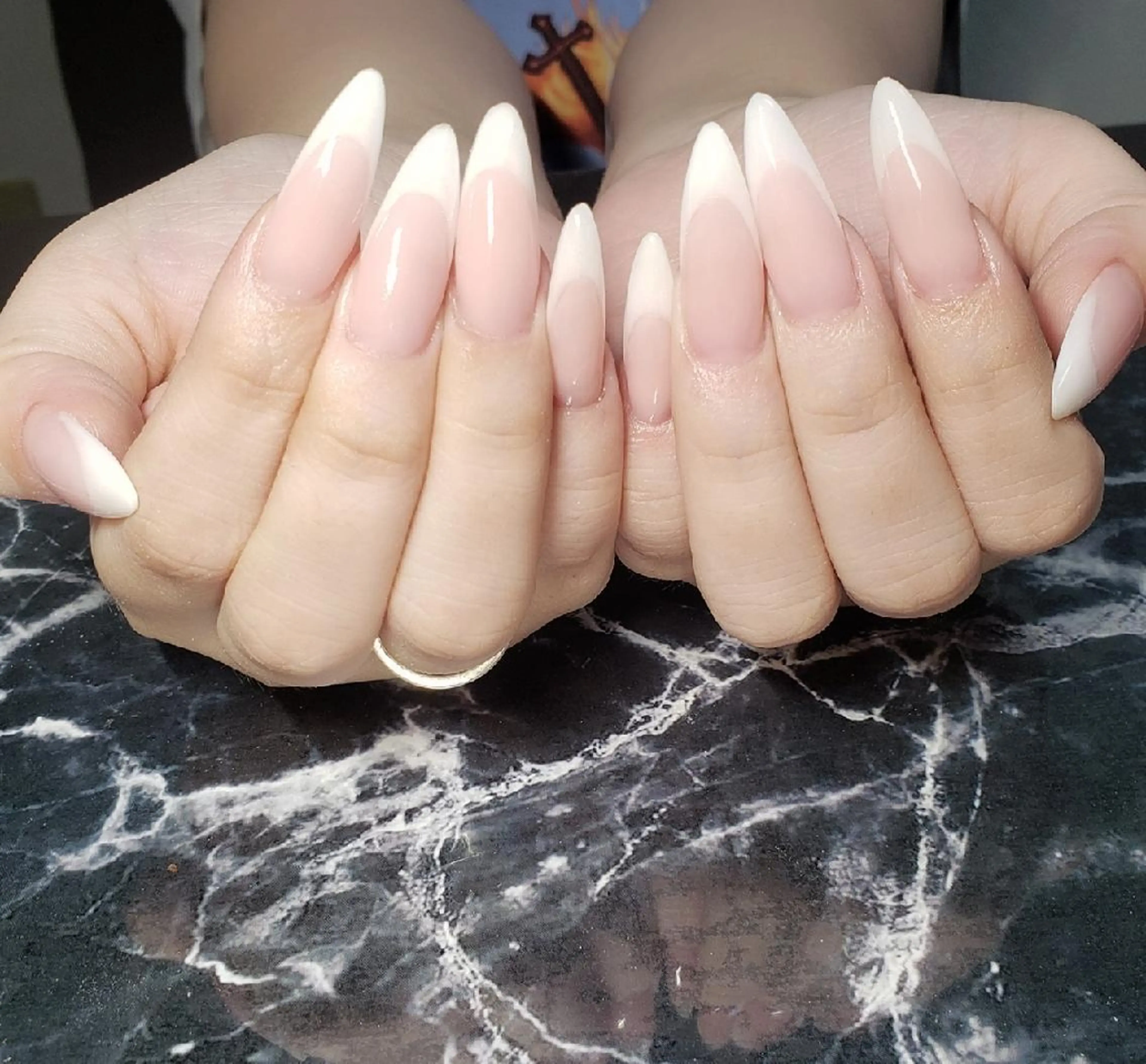 セミロング ネイル ハンドネイル クロキ 。のネイルデザイン