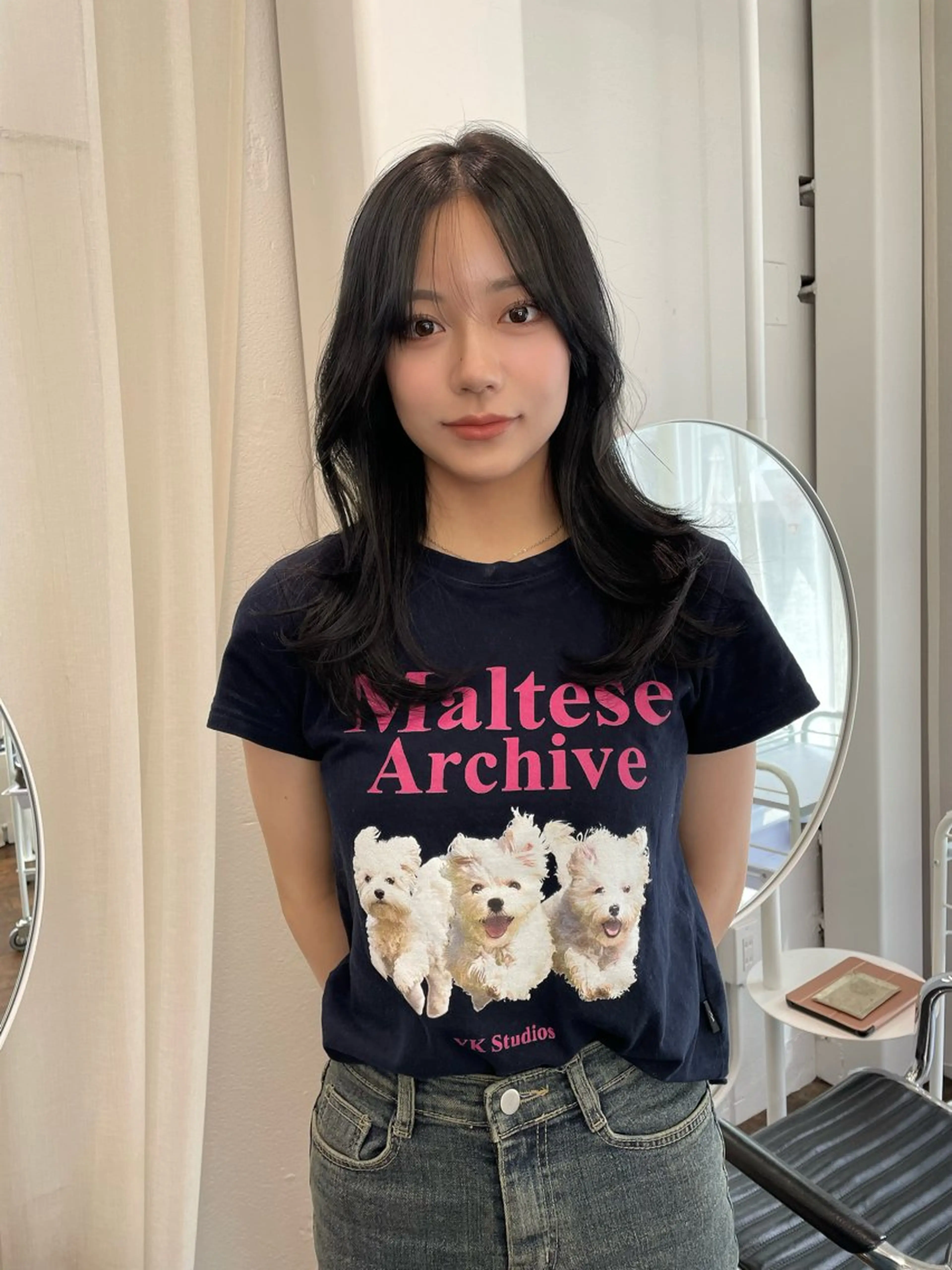 セミロング くびれヘア レイヤーカット レイヤーカット🎀 kanaのヘアスタイル