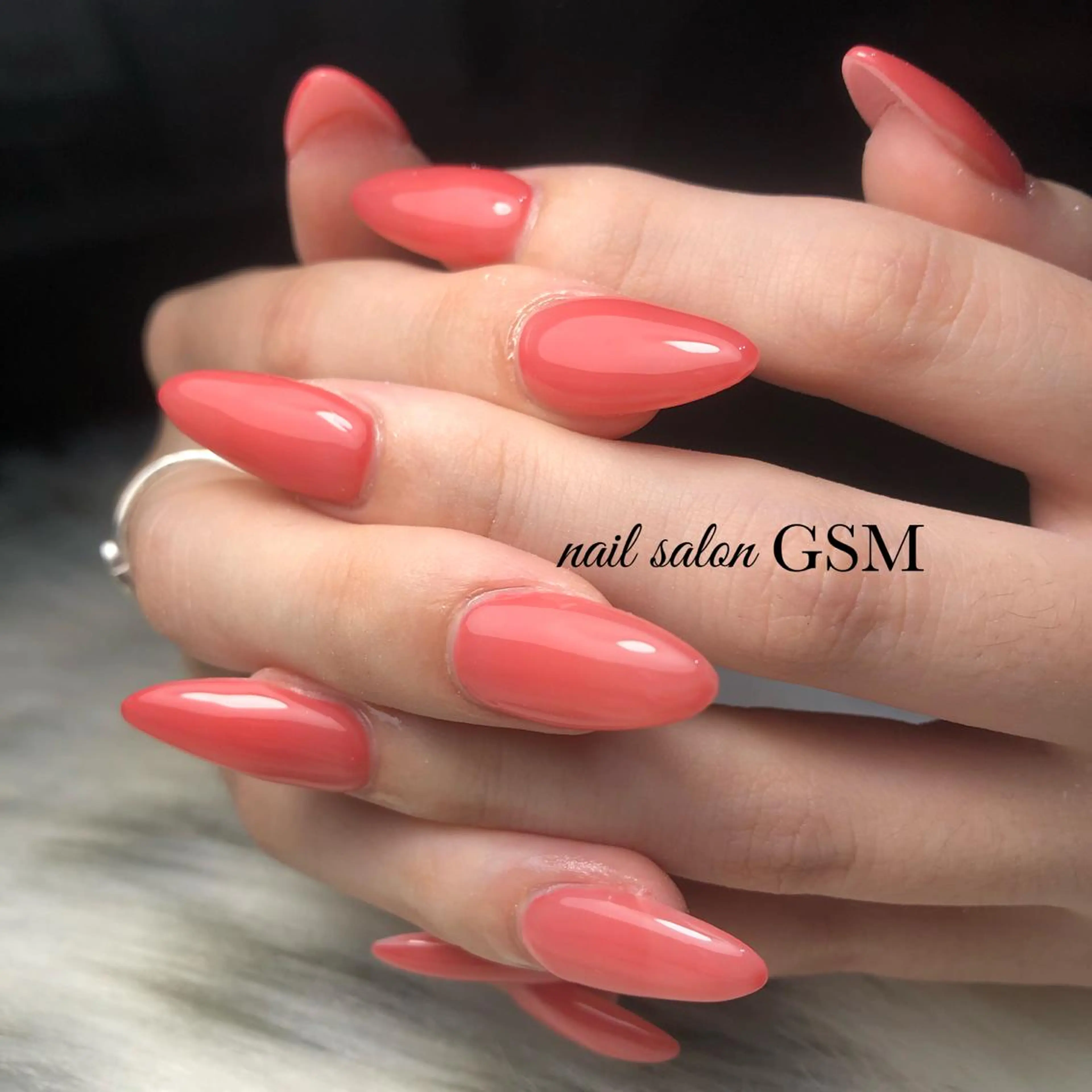 【チップ】10本長さだしワンカラーの写真