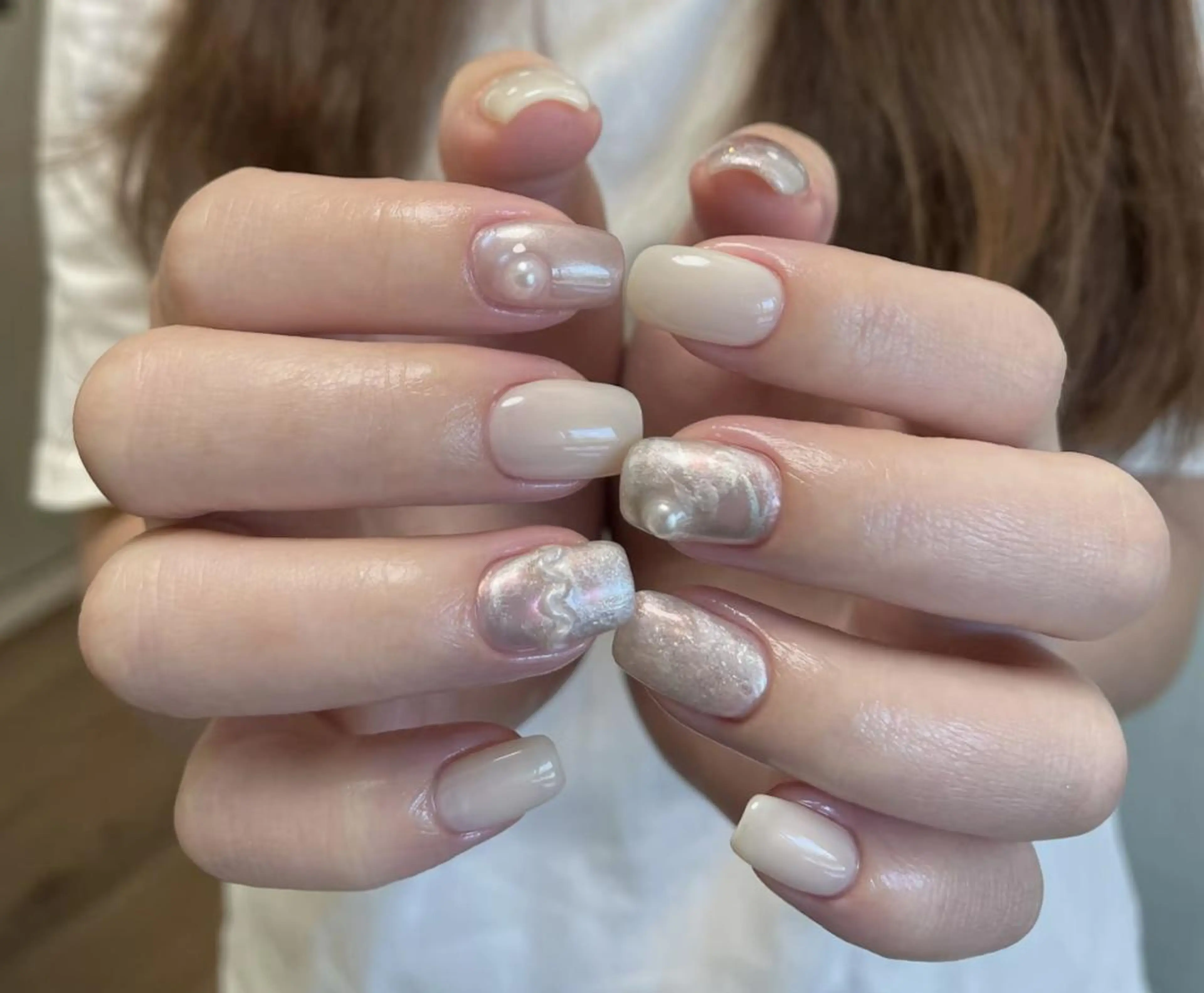 ネイル ハンドネイル 🎀 Ayaka_nailのネイルデザイン