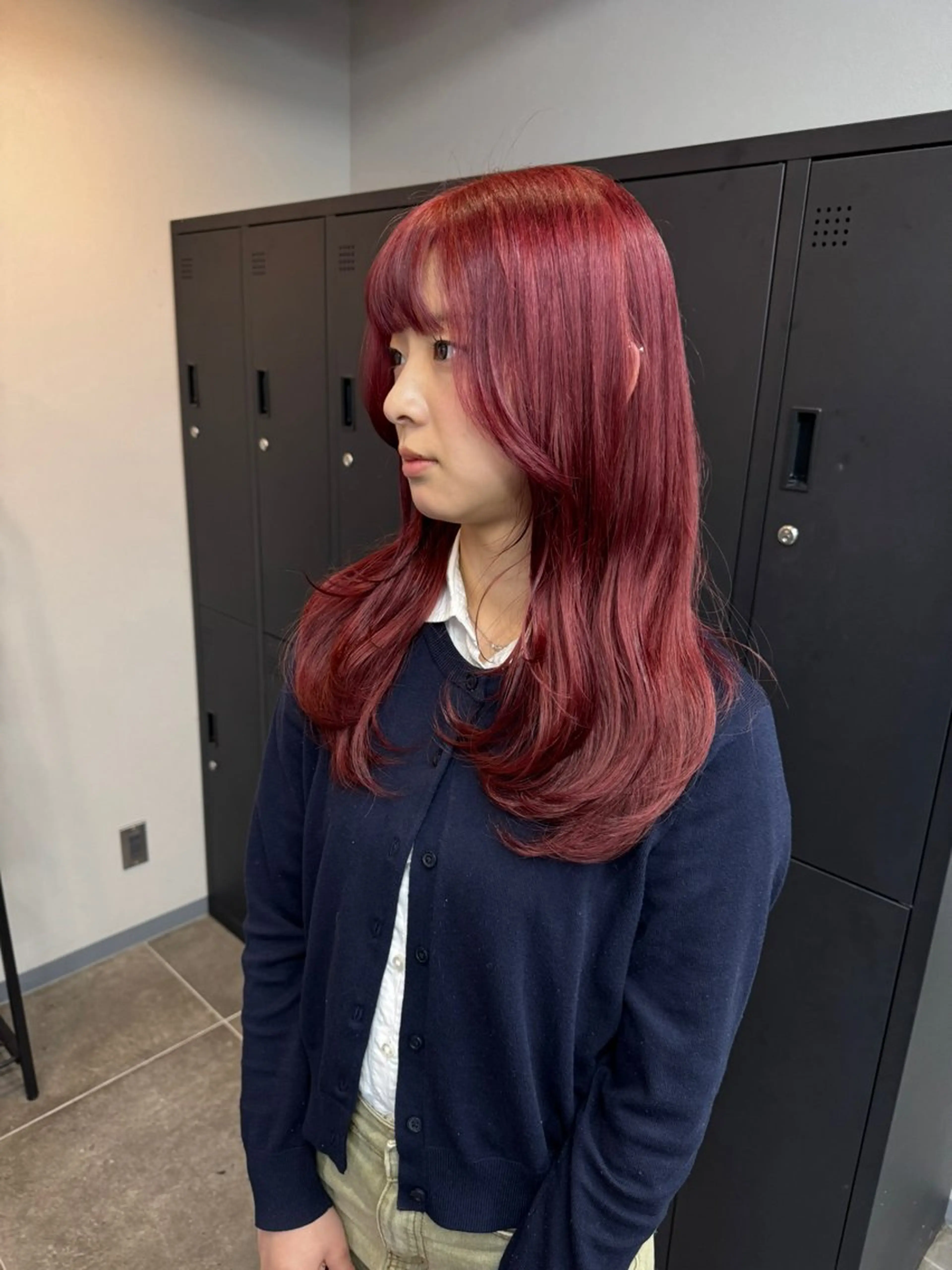 ロング maco 艶感ハイトーン🦋のヘアスタイル