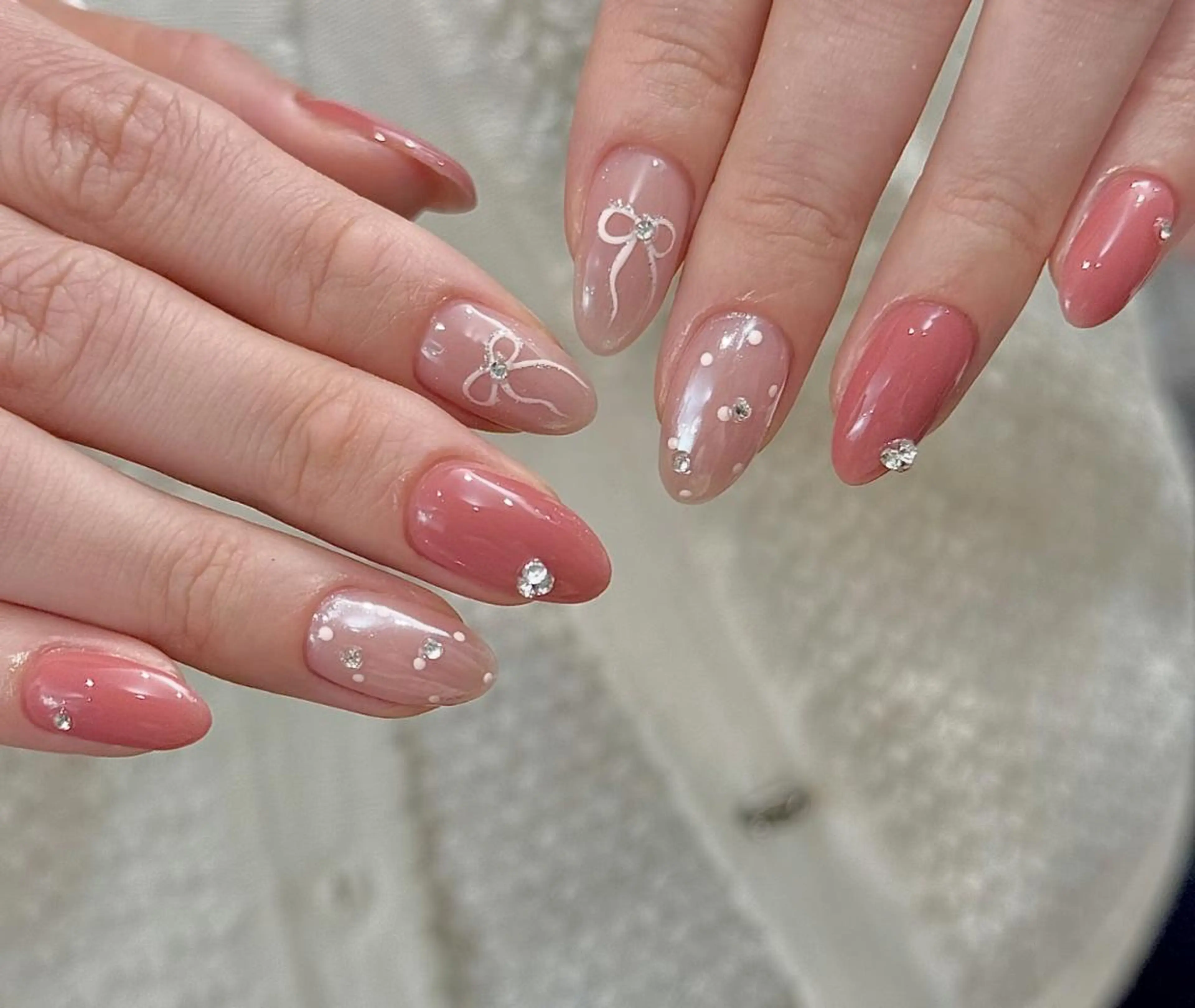 ネイル ハンドネイル 🎀 Ayaka_nailのネイルデザイン