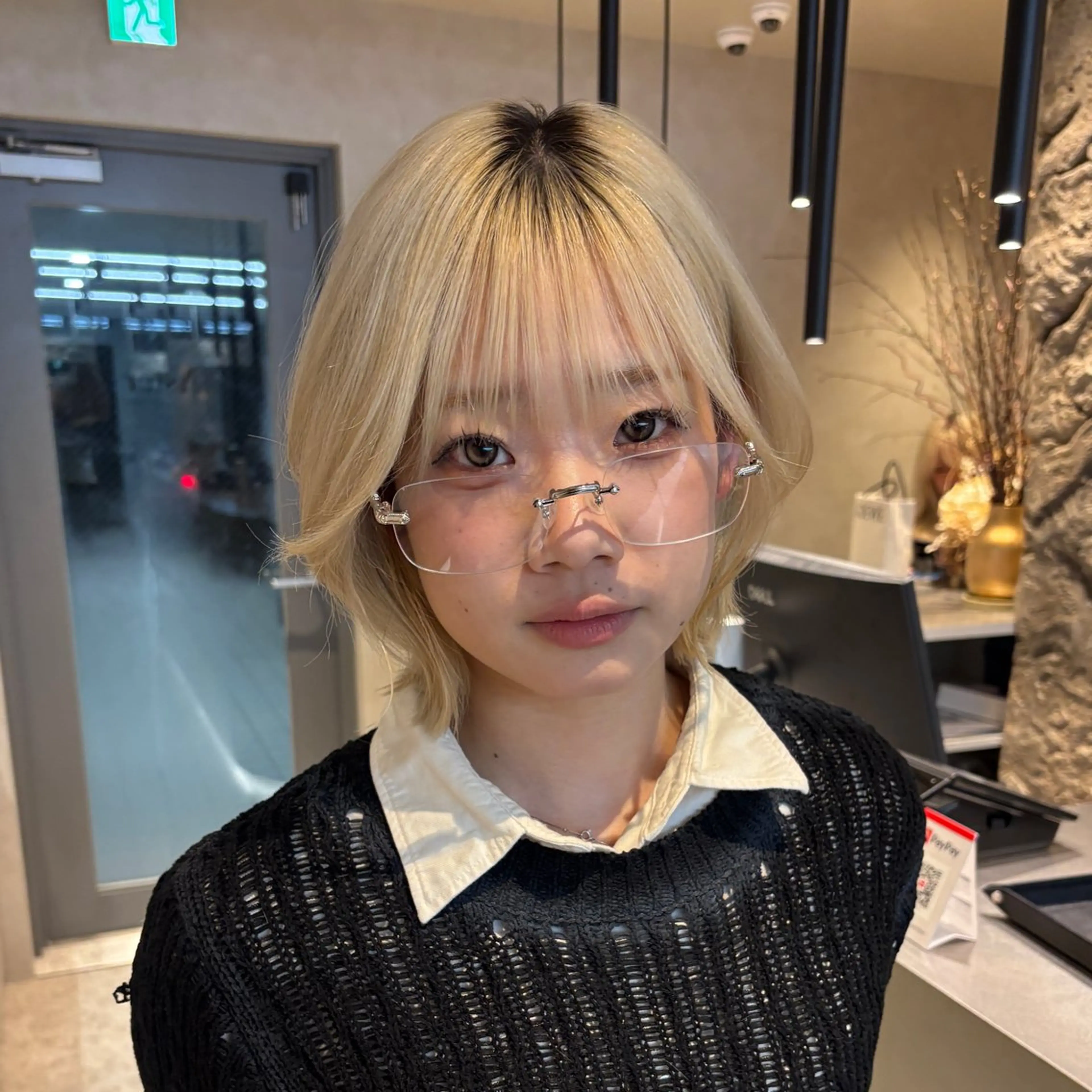 ミディアム カラー カット ヘアカラー トリートメント ウメダナオヤ/ くびれヘア✨のヘアスタイル