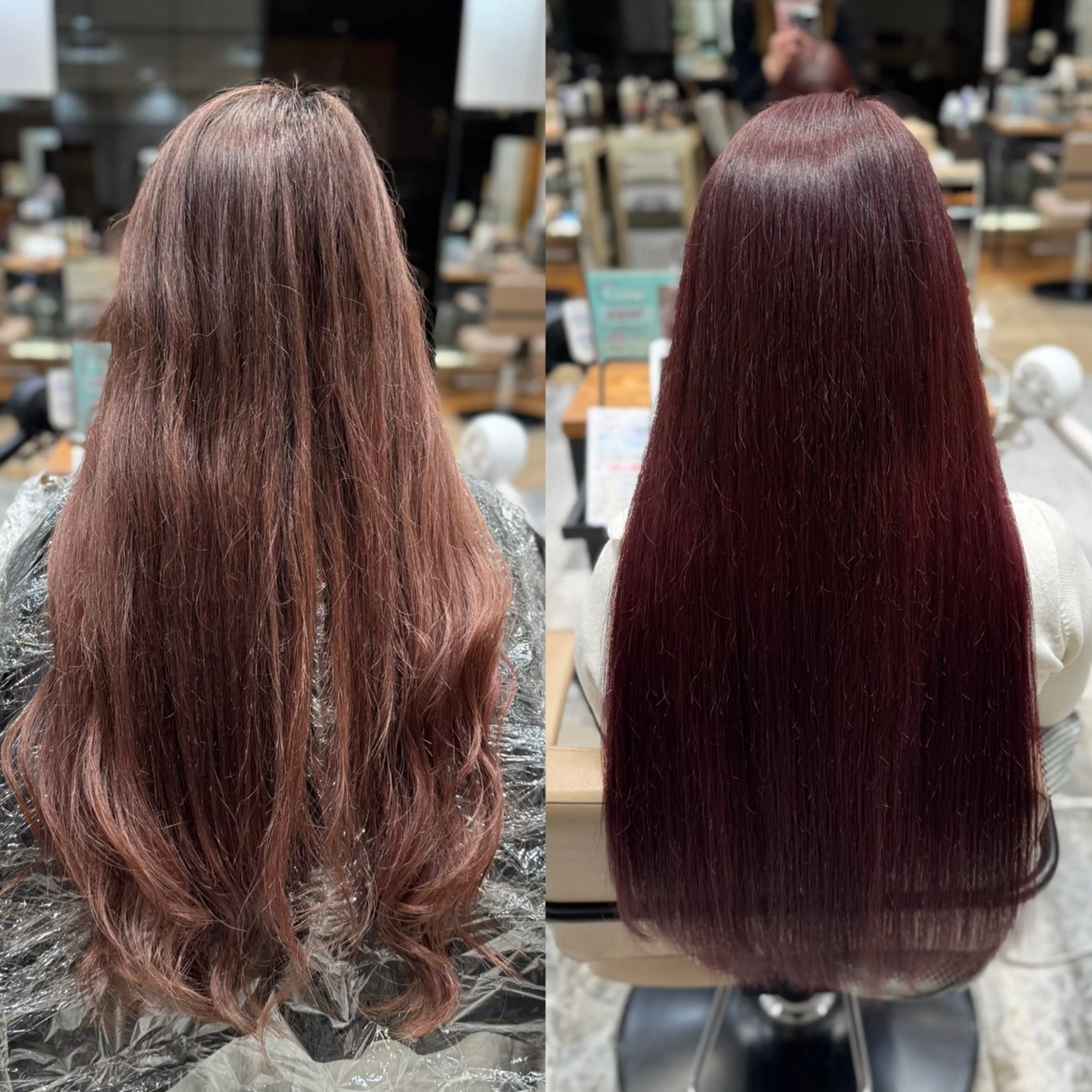 ロング カラー ベージュカラー ブリーチ ブラウンカラー ブラウンベージュ ショコラベージュ ヘアカラー レイヤー/顔まわり/ 透明感カラー/れいなのヘアスタイル