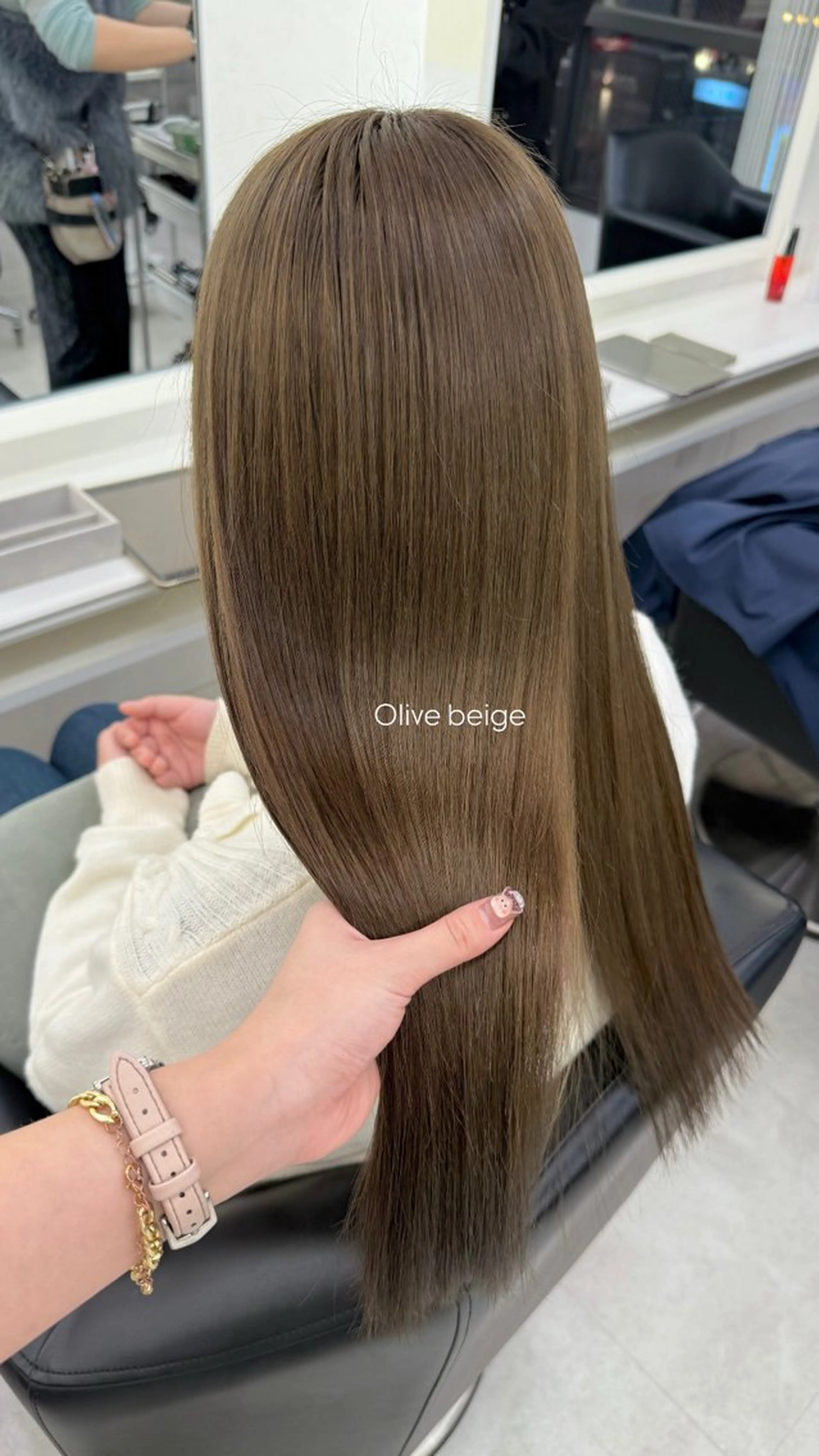 ミディアム ヘアカラー Parve Mix/ 平 奈果🎀のヘアスタイル