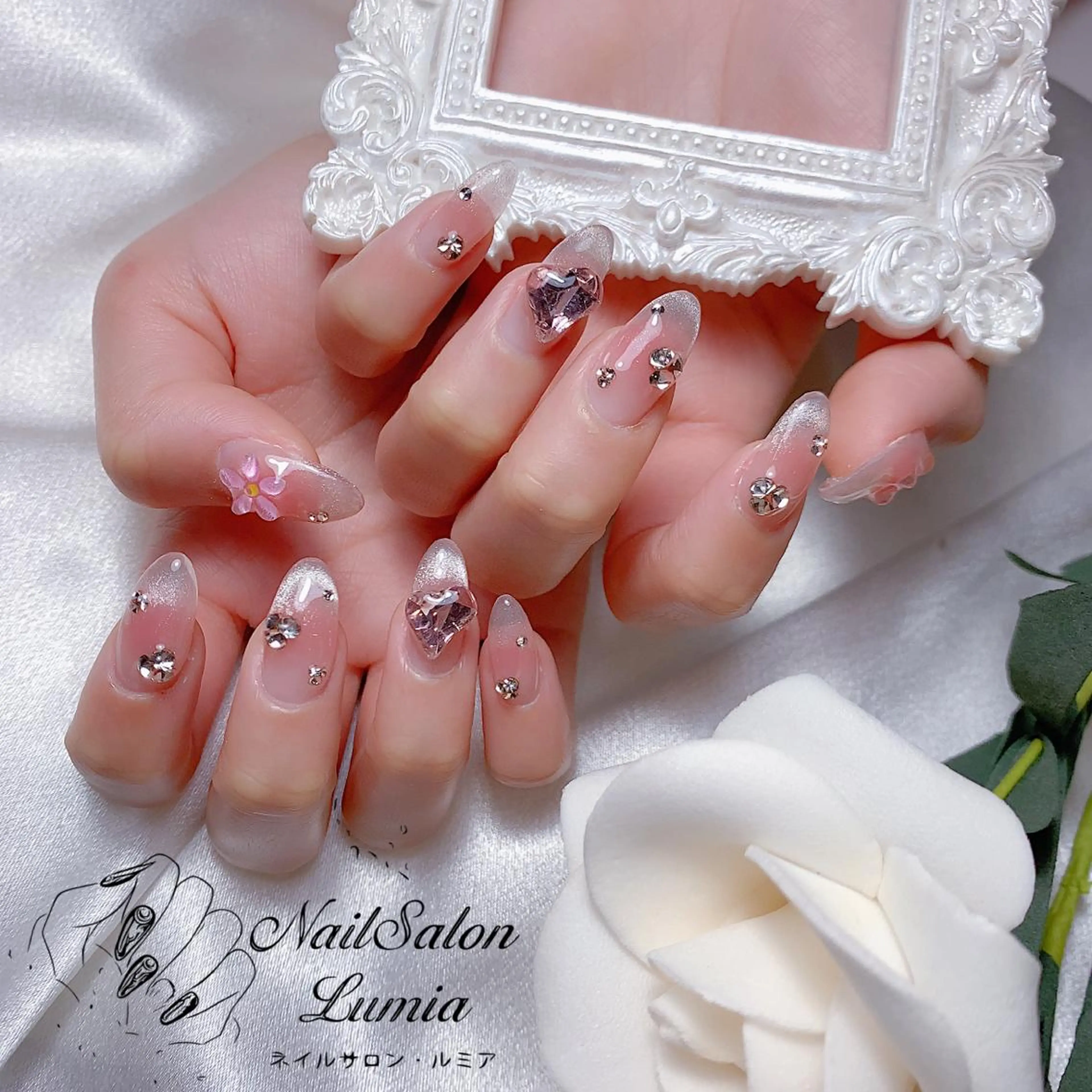 ネイル ハンドネイル ネイルサロン ルミア Lumia 店長のネイルデザイン