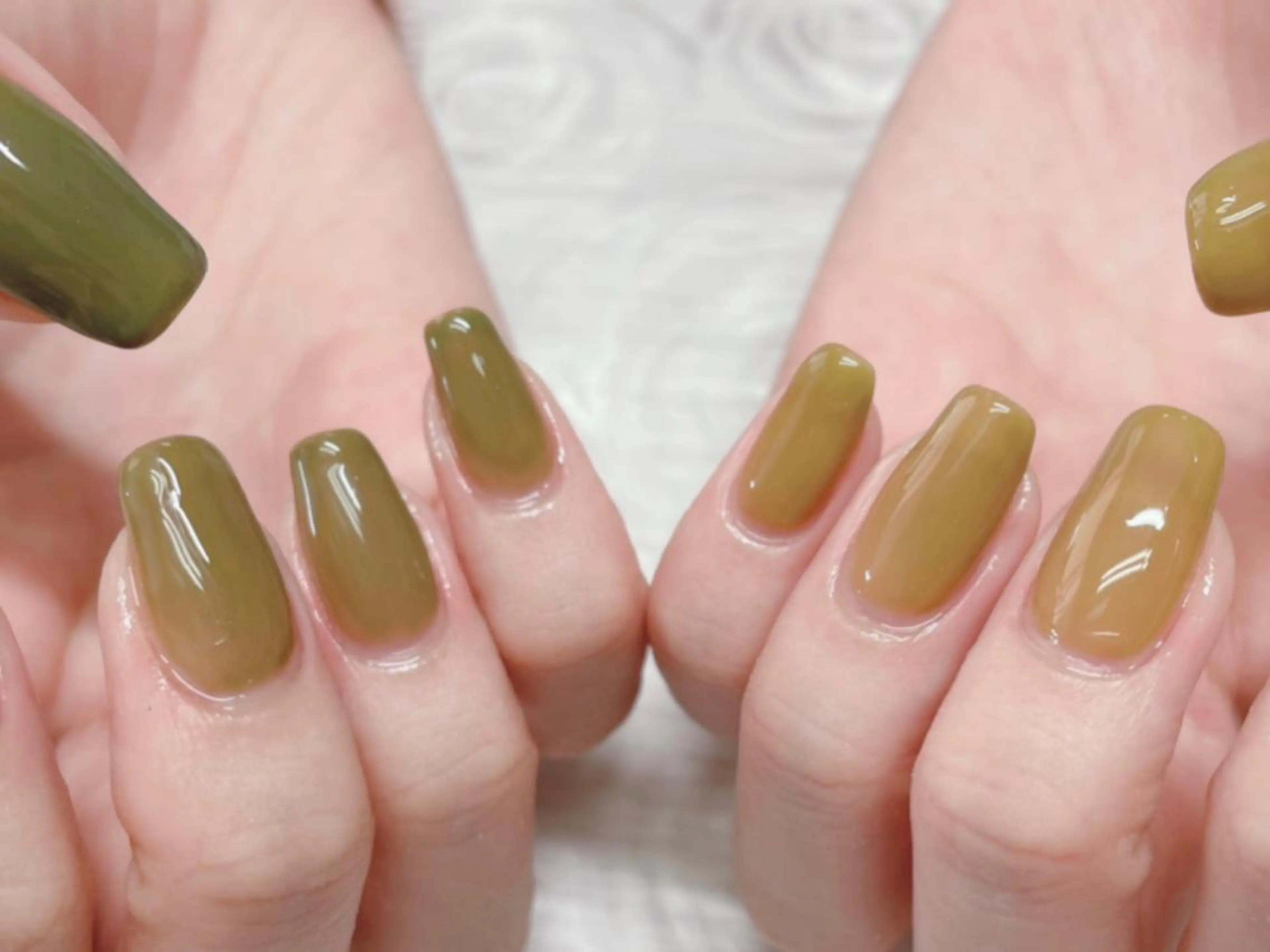 カラー ネイル ワンカラーネイル 芦辺 香奈のネイルデザイン