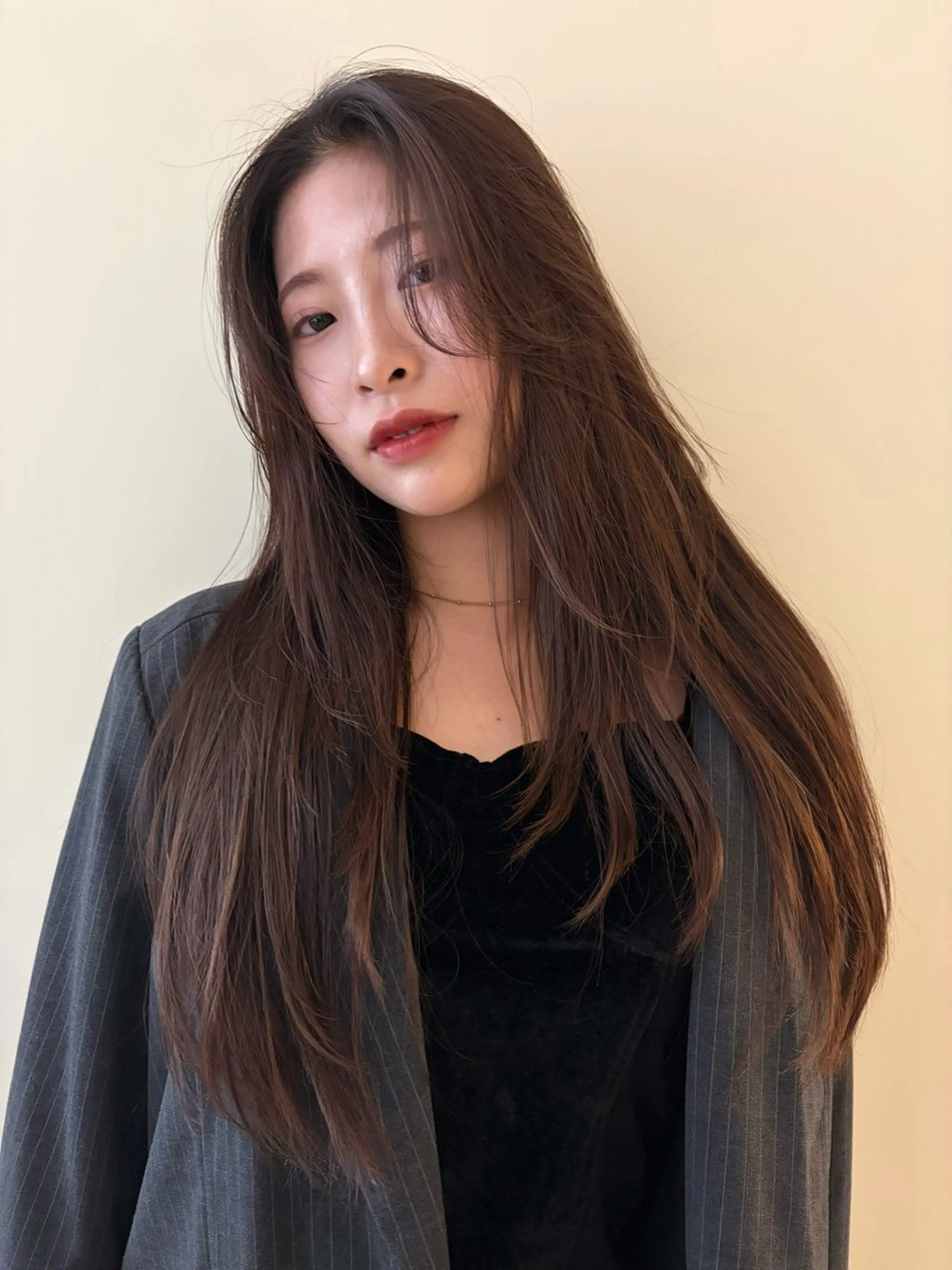 ロング カラー カット トリートメント 🍒透明感カラー mutsuki🍒のヘアスタイル