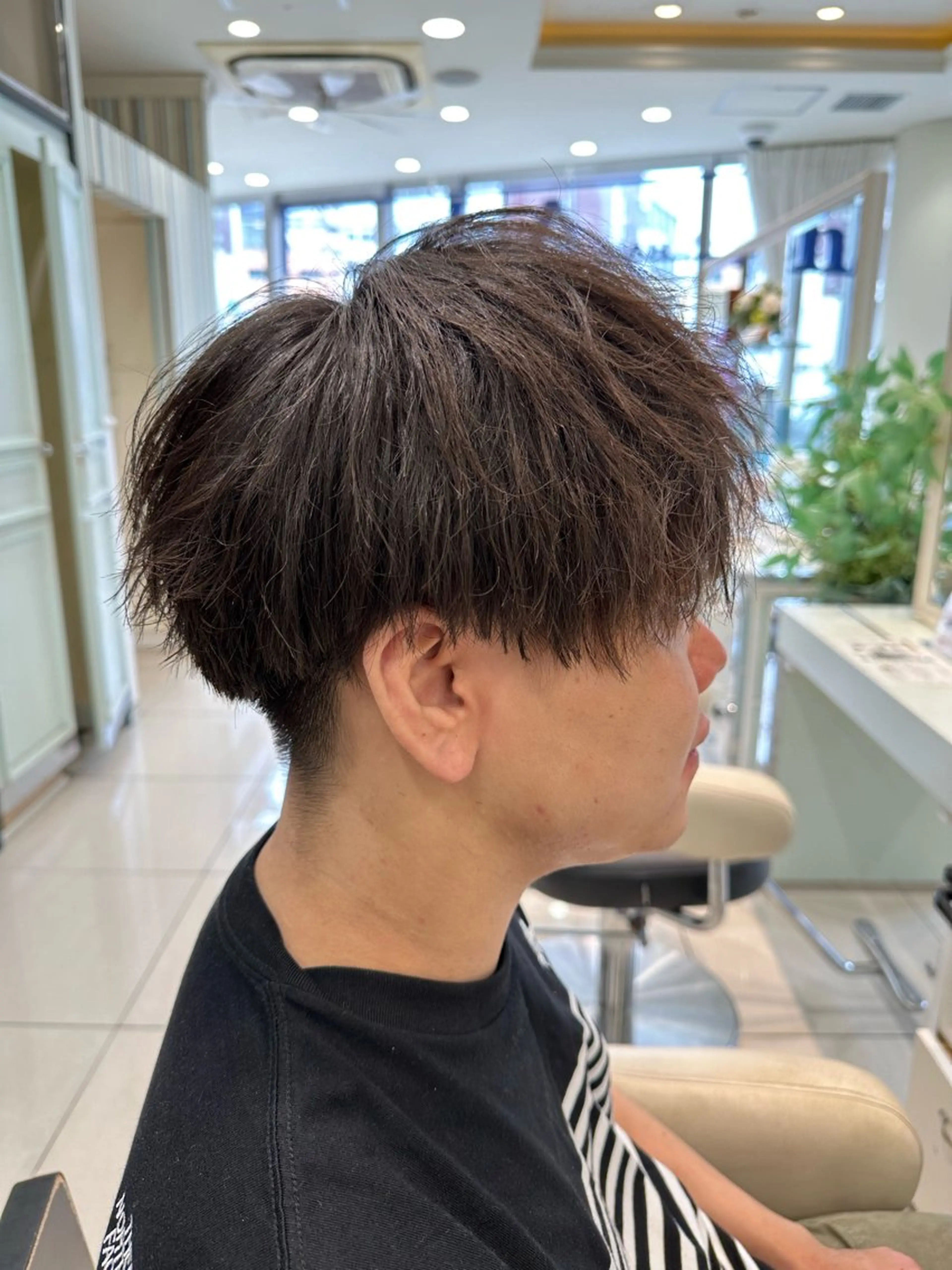 メンズ マッシュ 刈り上げ カット 🍀メンズパーマ職人 池袋🍀Yuraのヘアスタイル