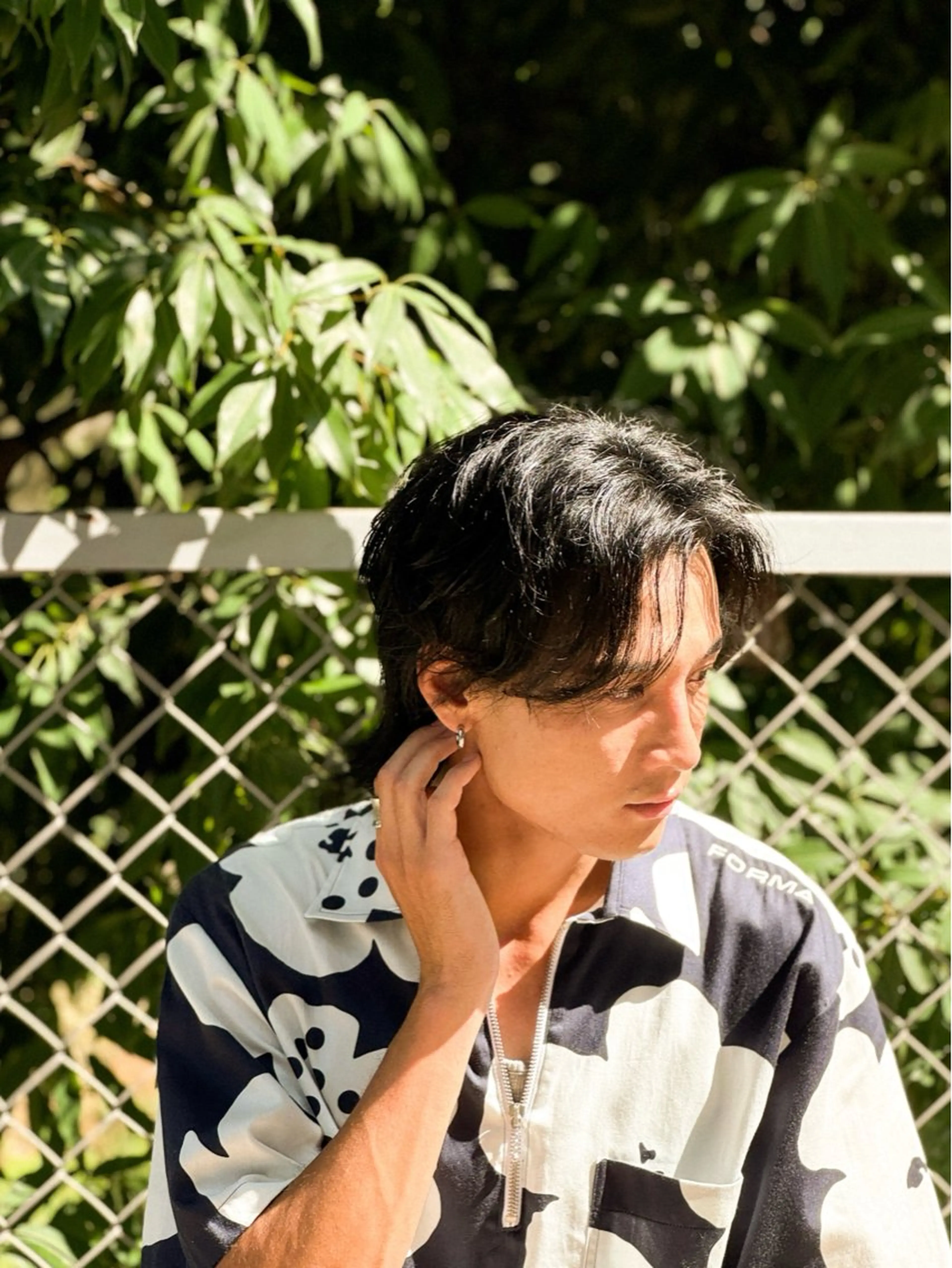 ミディアム パーマ メンズ ミディアムパーマ メンズパーマ メンズウルフカット ウルフカット ニュアンスパーマ カット パーマ メンズミディアム☁️ ✨ナチュラル/下村迅のヘアスタイル