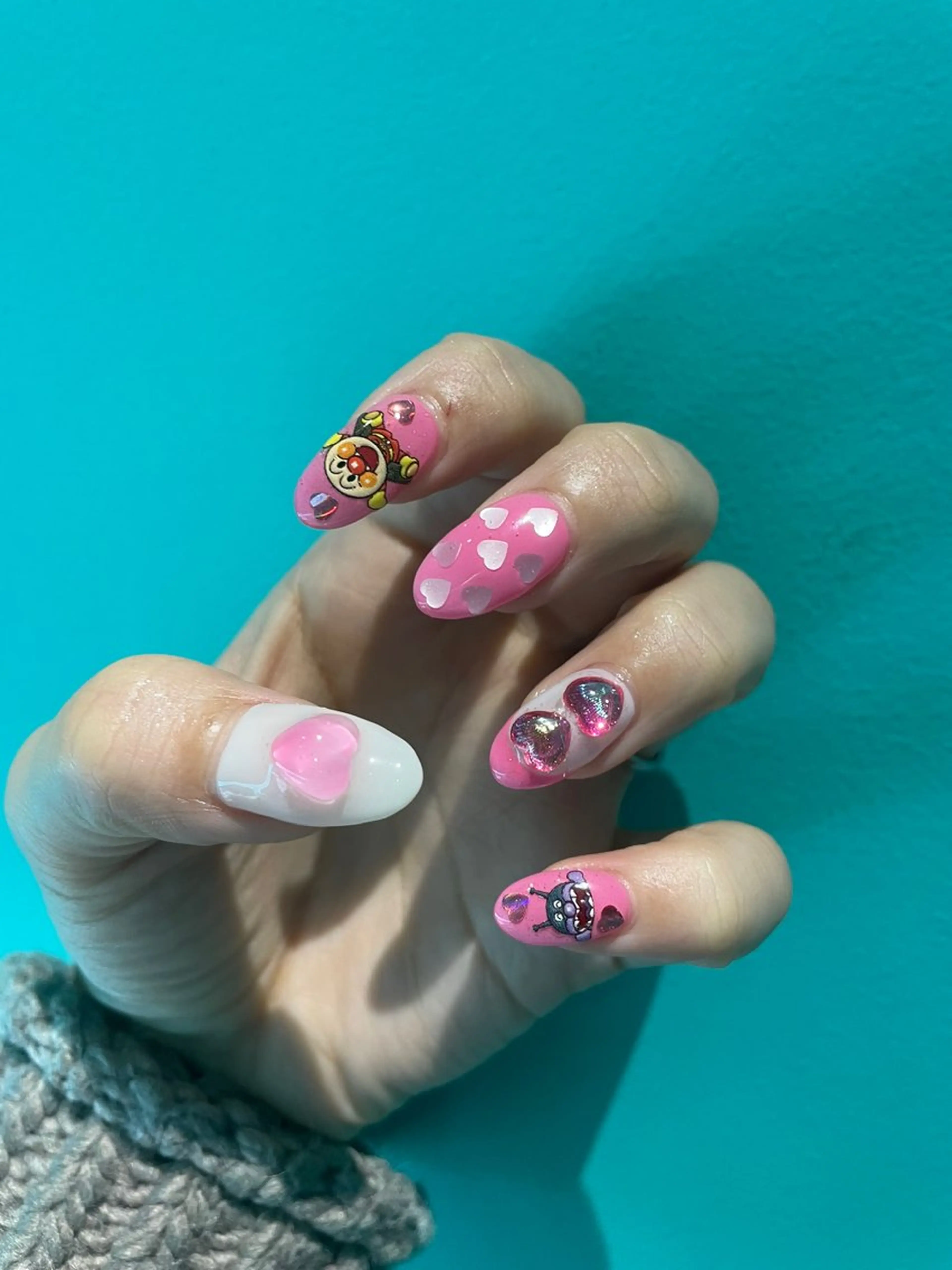 ネイル ハンドネイル ハンドケア amiLe 🎀yuunaのネイルデザイン